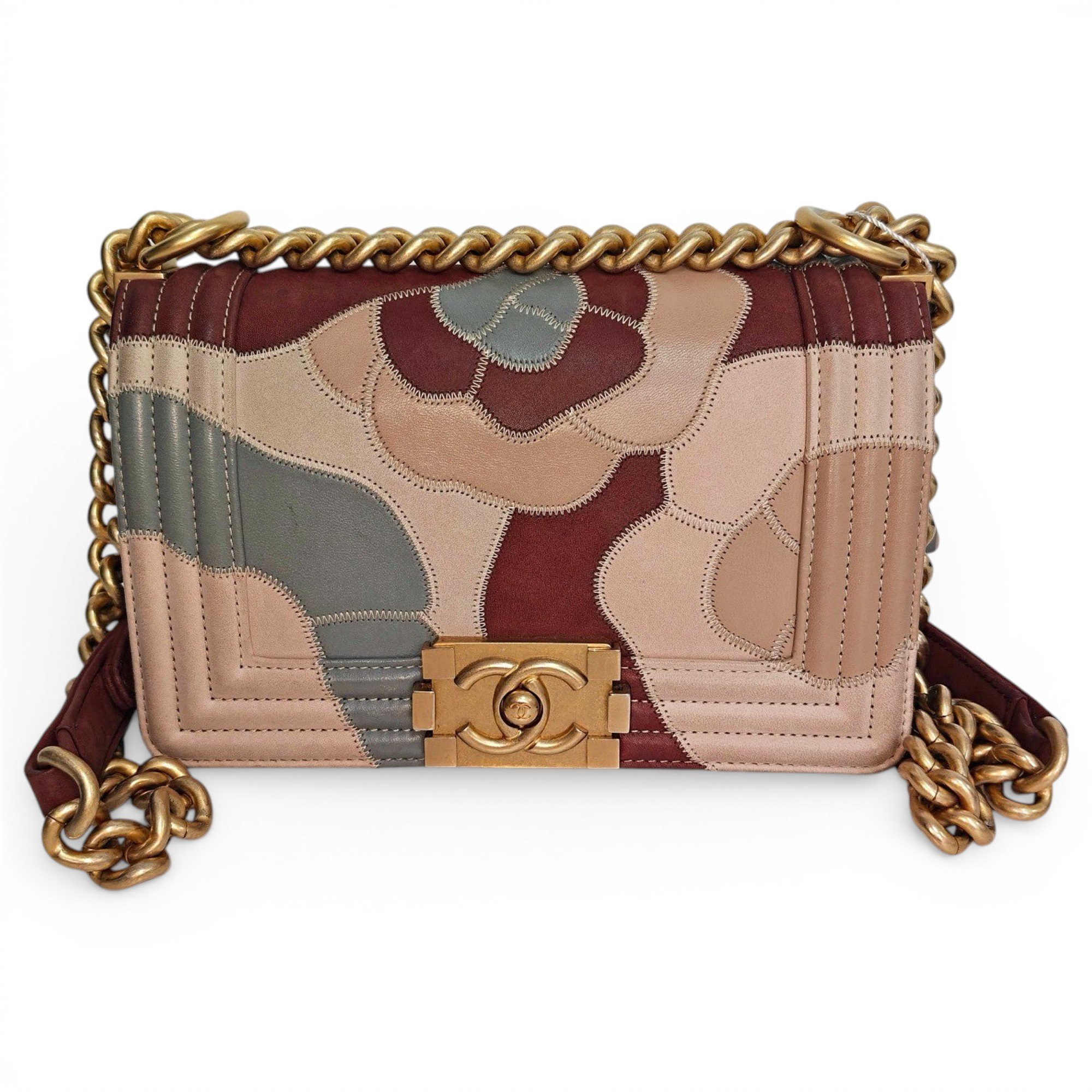 Boy leather crossbody bag