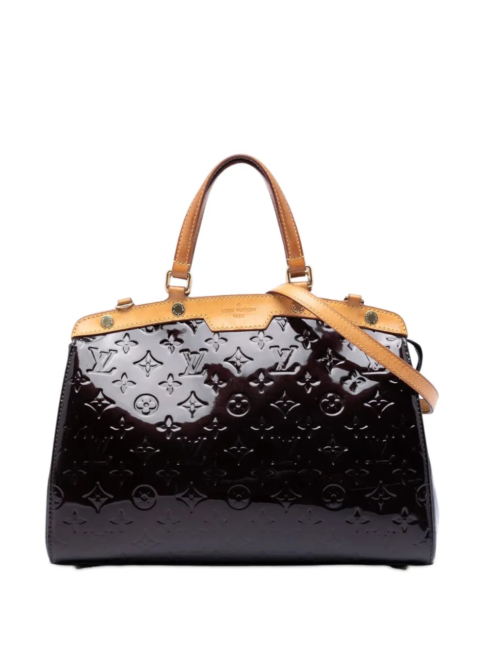 1990-2010 Monogram Vernis Brea PM satchel