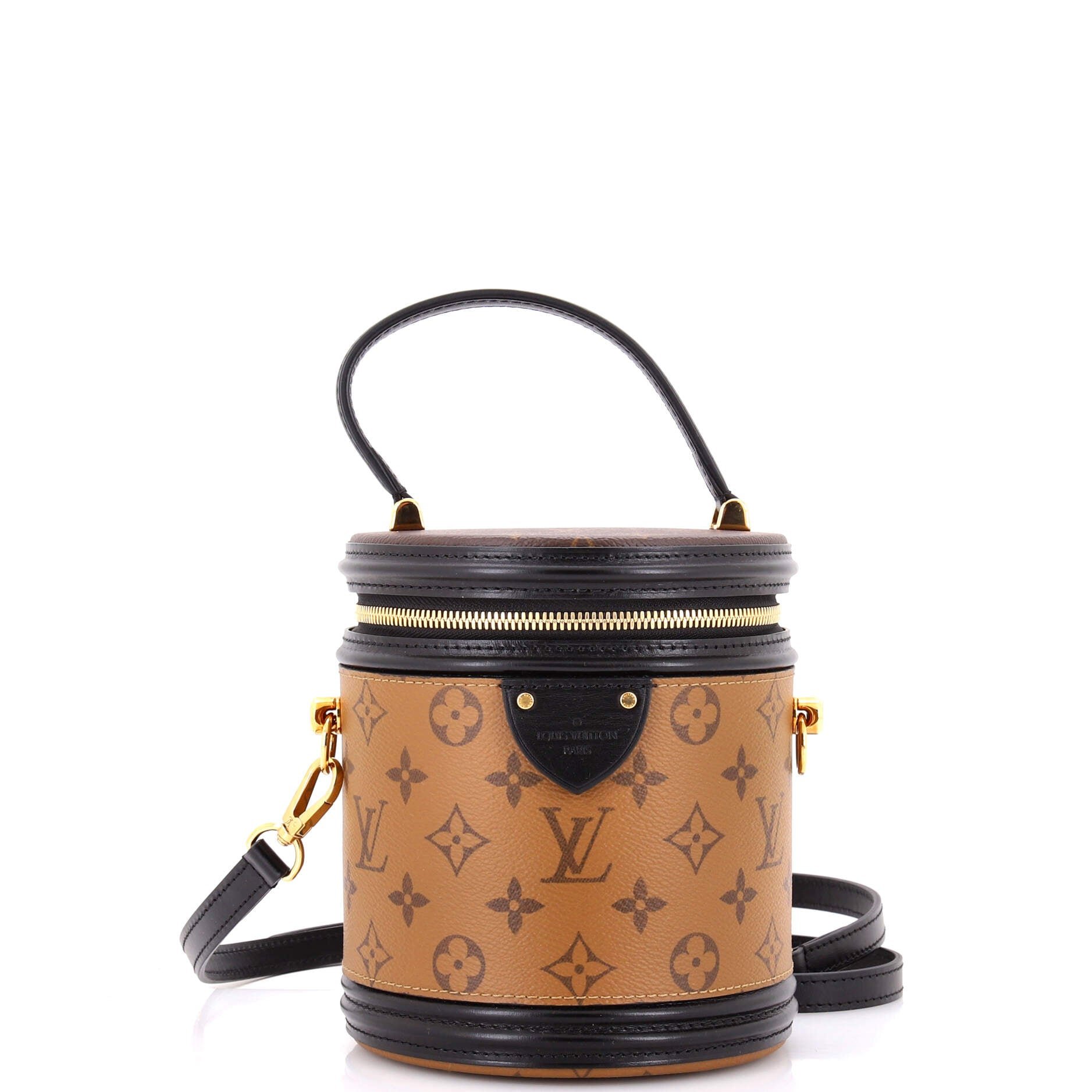 Cannes Handbag Reverse Monogram Canvas