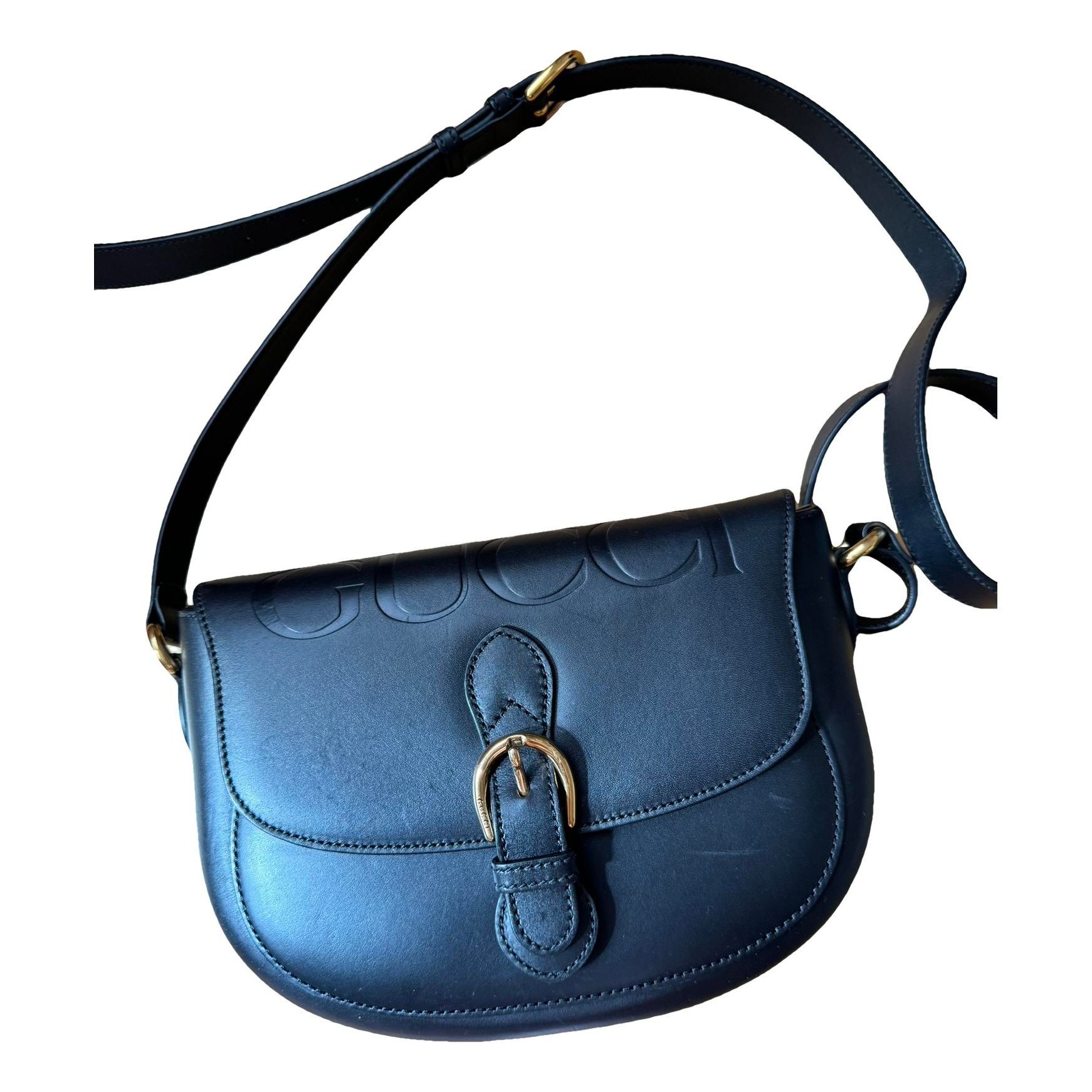 Leather crossbody bag