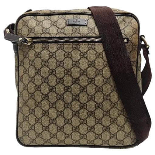 Ophidia GG Supreme leather handbag
