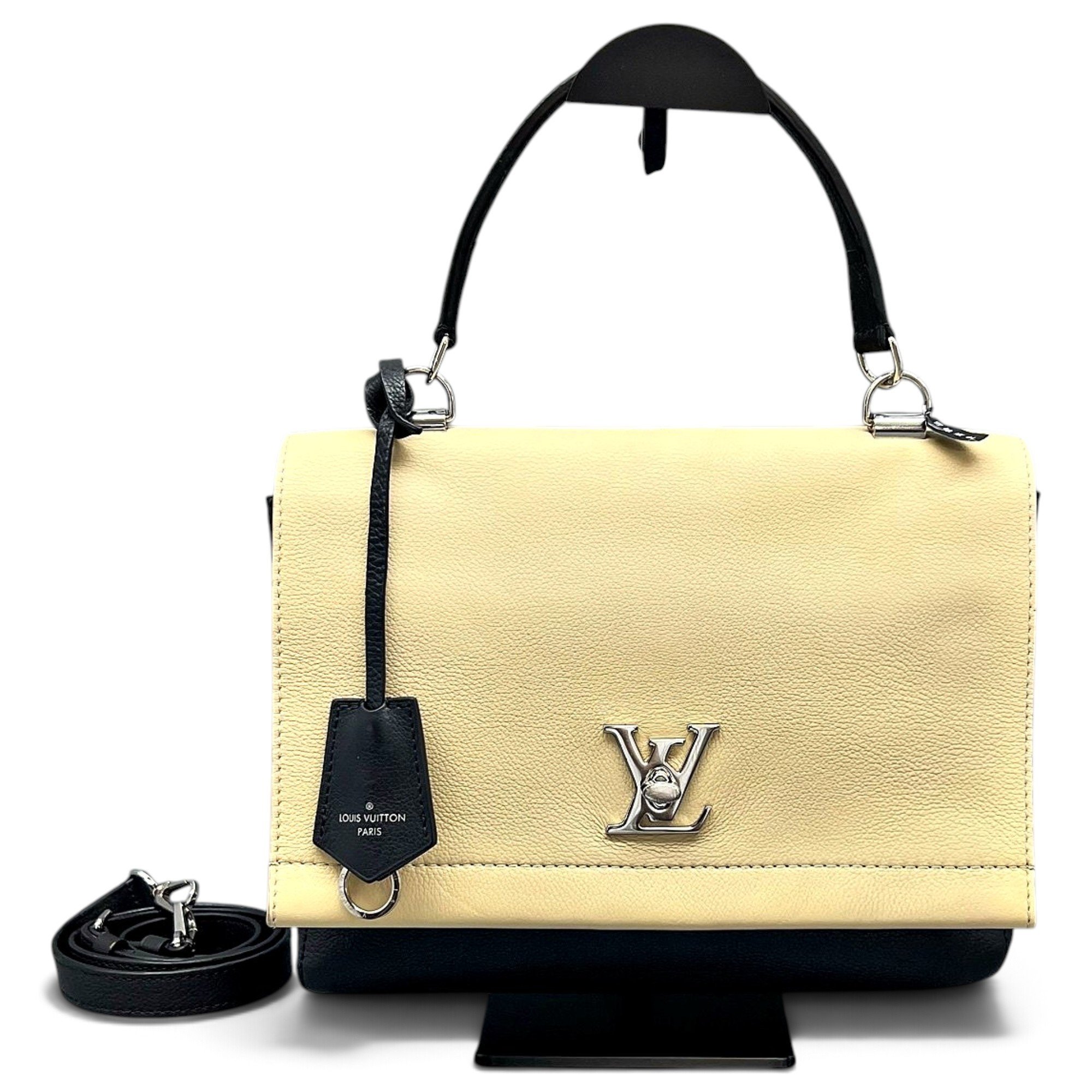 Lockme leather handbag