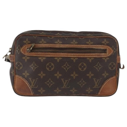 Marly Dragonne leather clutch bag