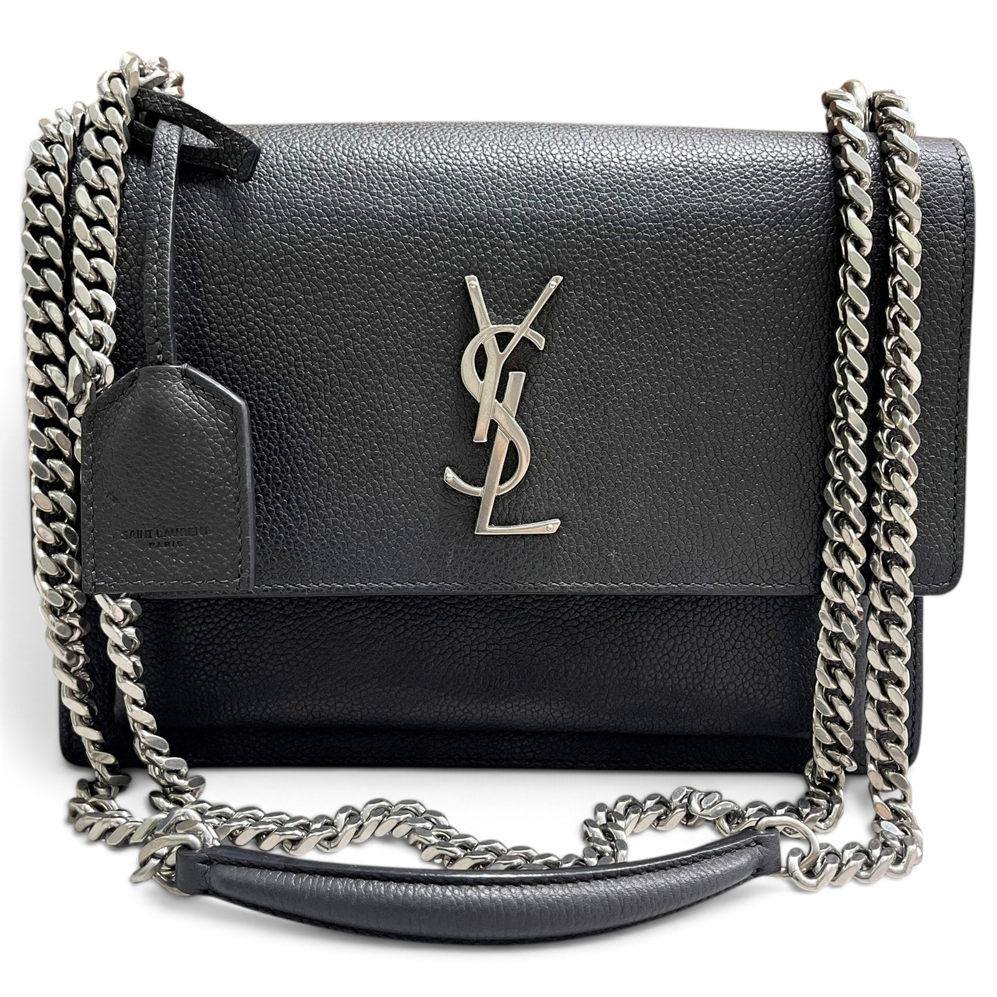 Sunset leather handbag