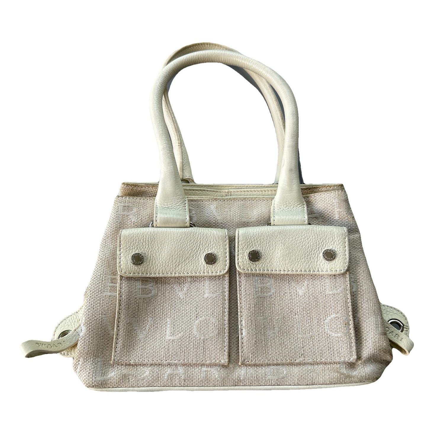 Bulgari leather handbag
