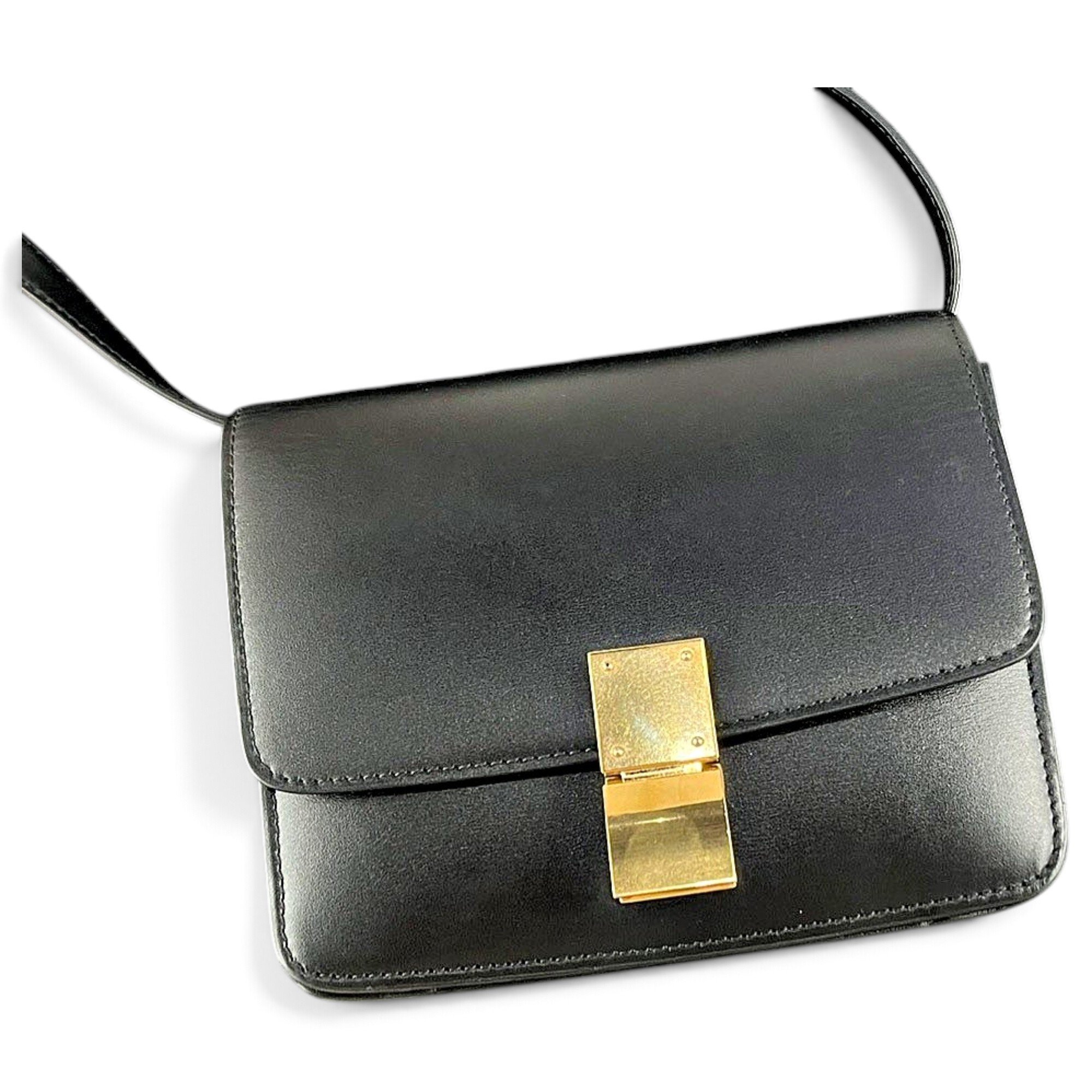Classic leather handbag