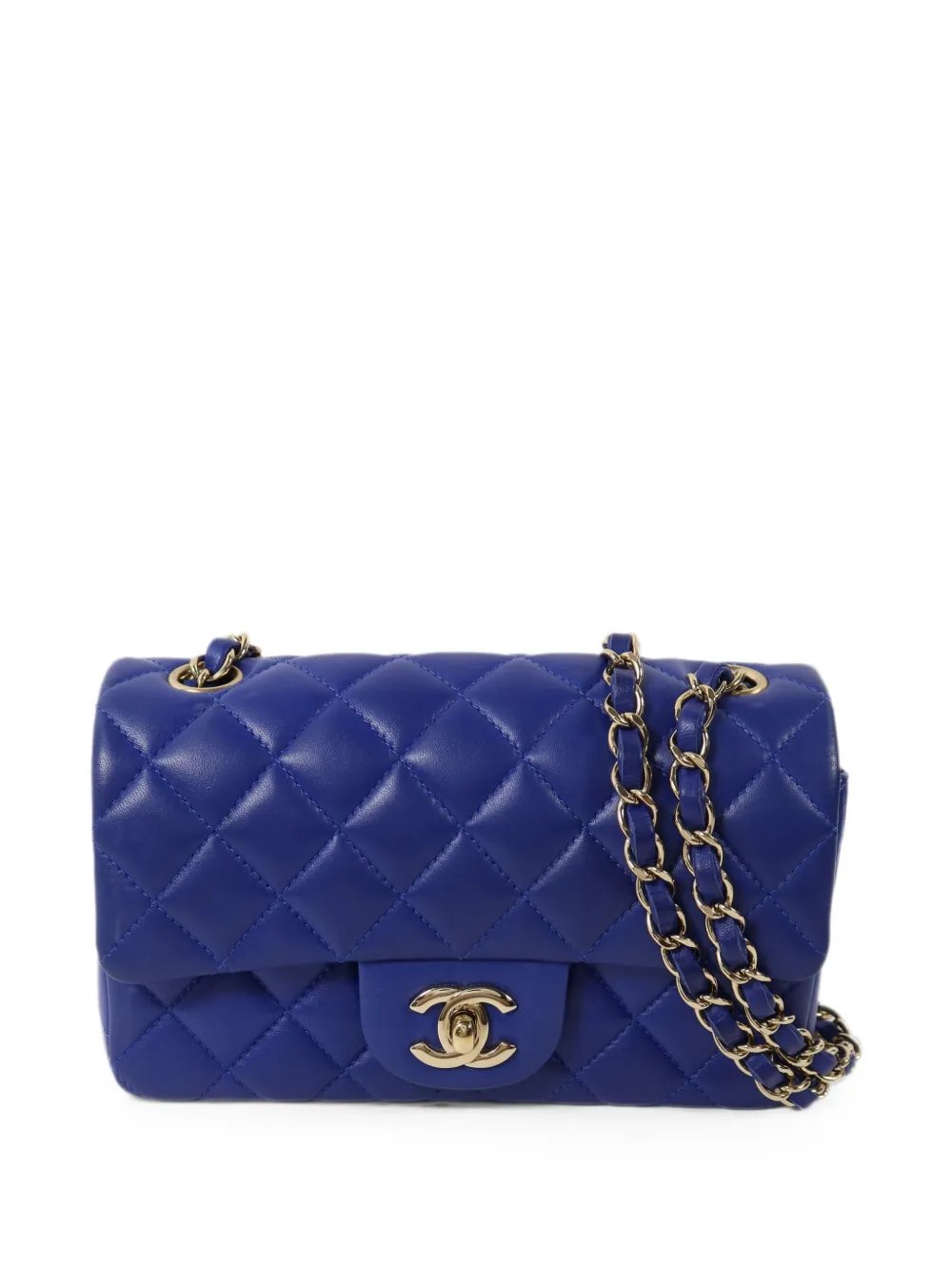 CC turn-lock shoulder bag