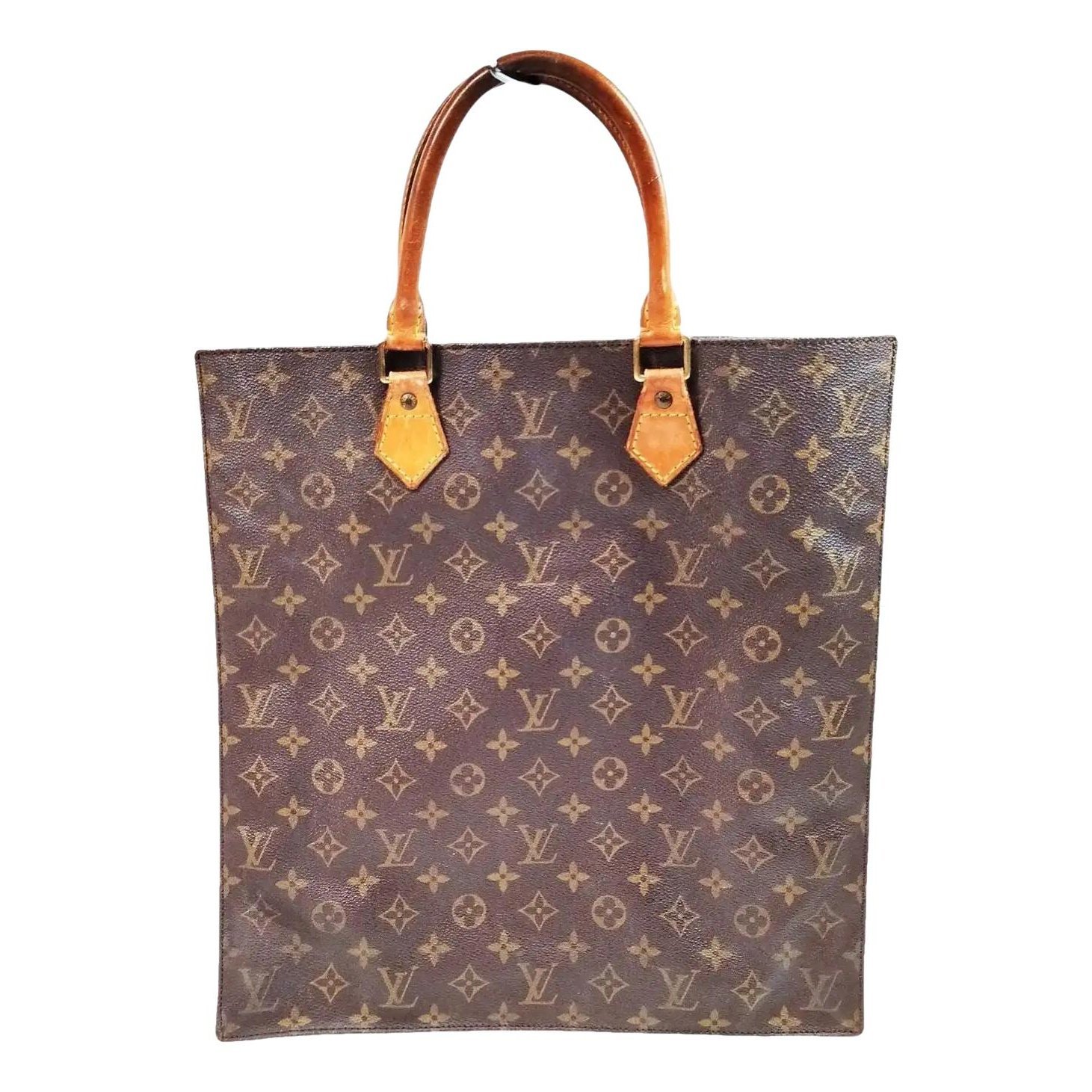 Leather tote