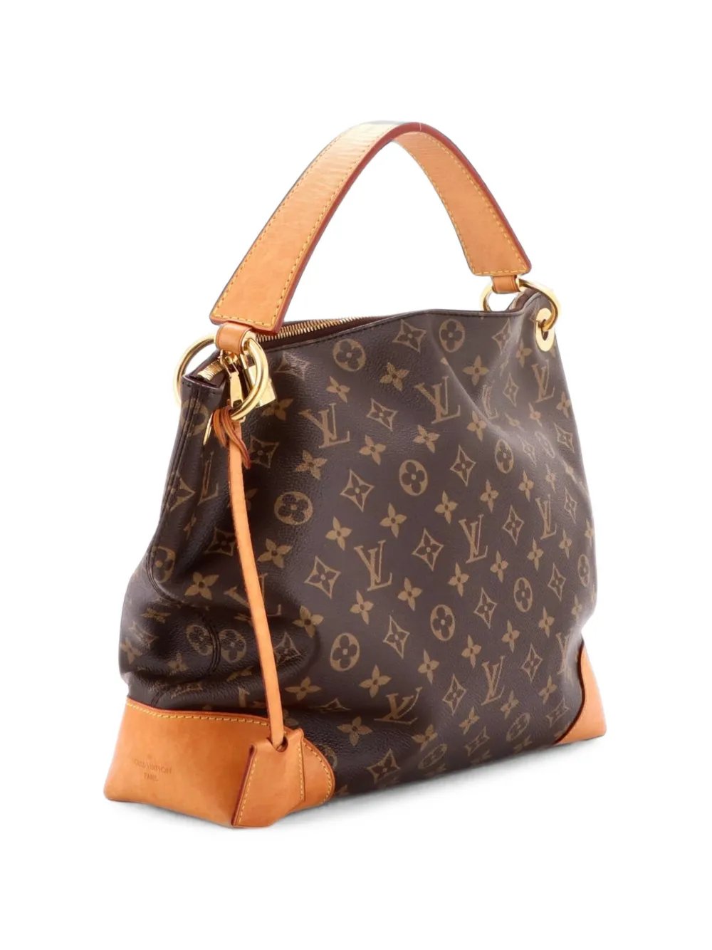 Berri Handbag Monogram Canvas PM hobo bag