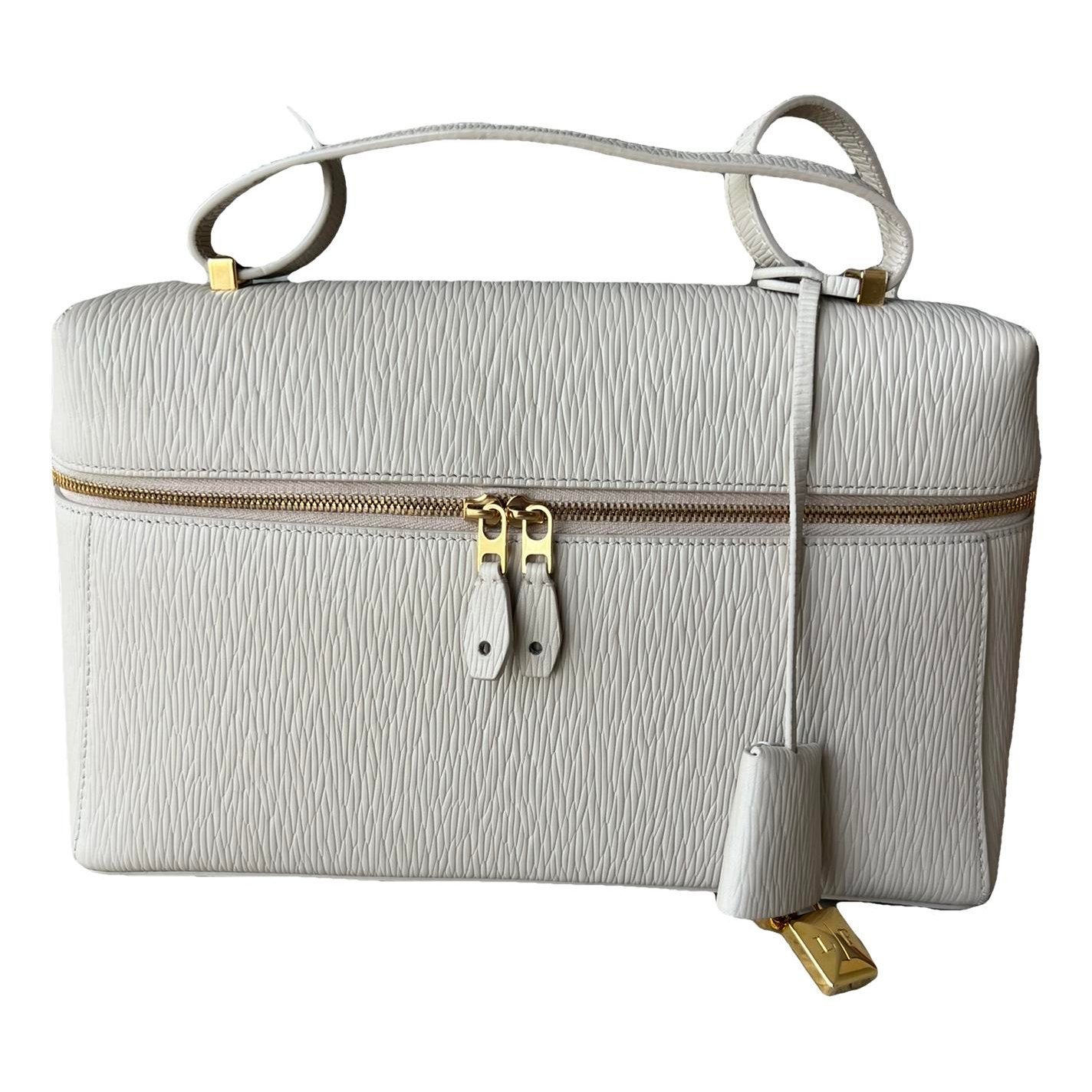 Loro Piana Extra Pocket leather handbag