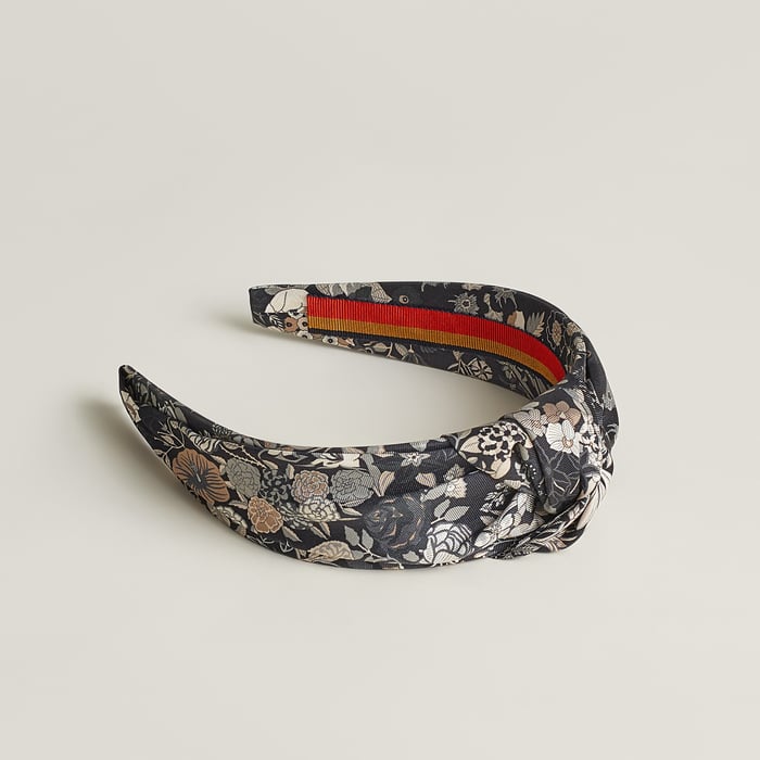 Noir Knot Bloom Headband
