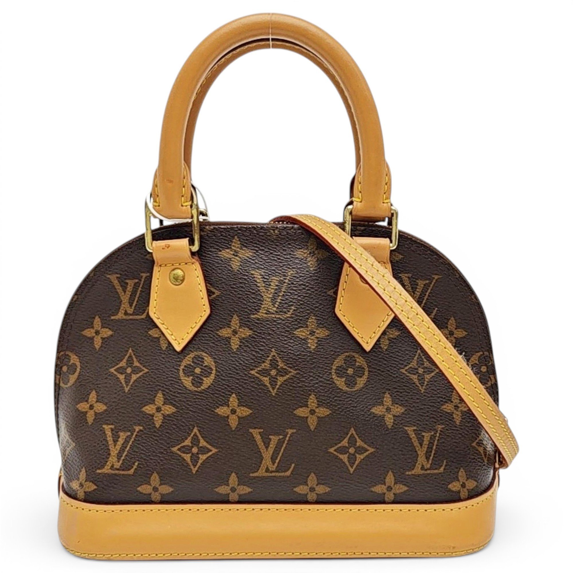 Alma leather handbag