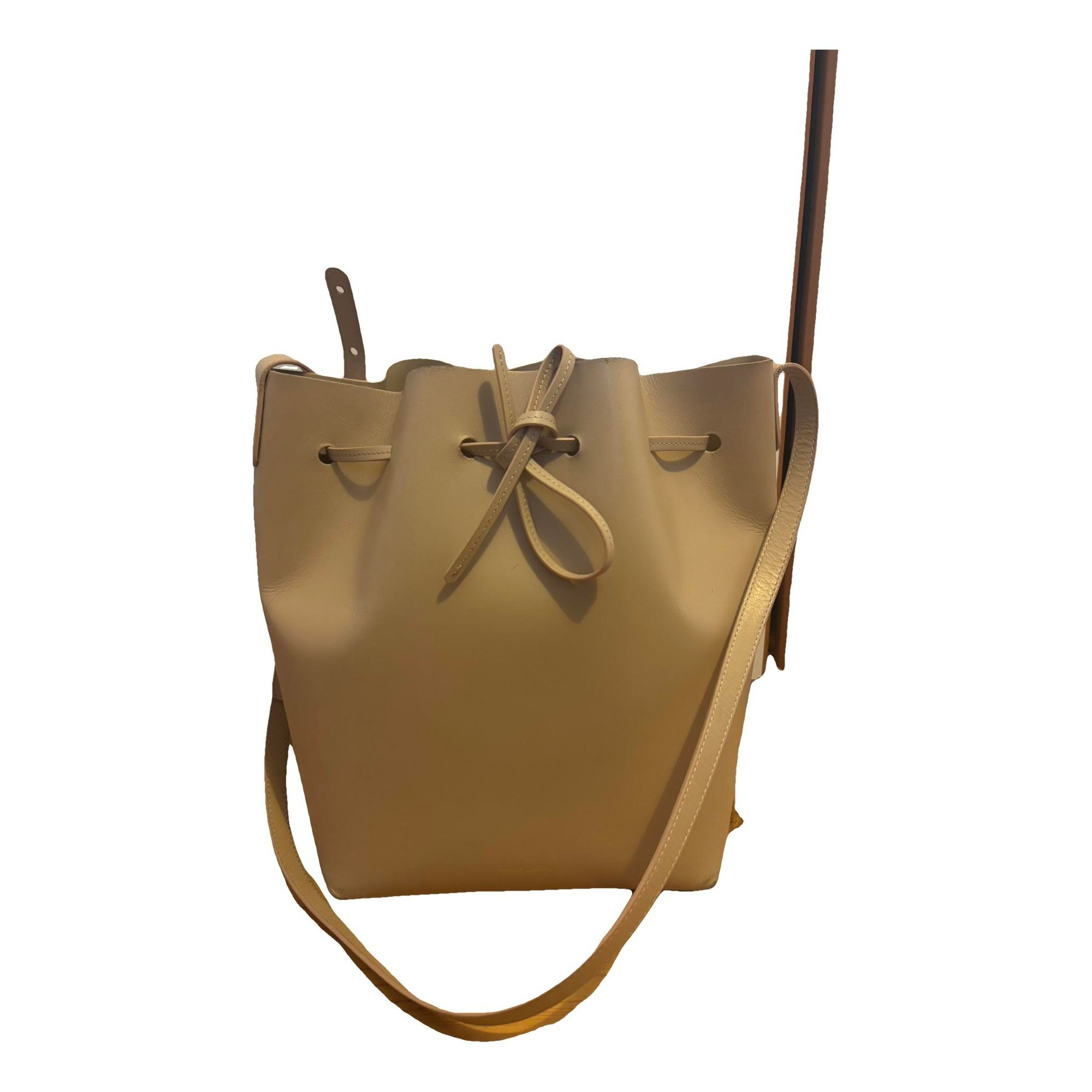 Mansur Gavriel Bucket leather handbag