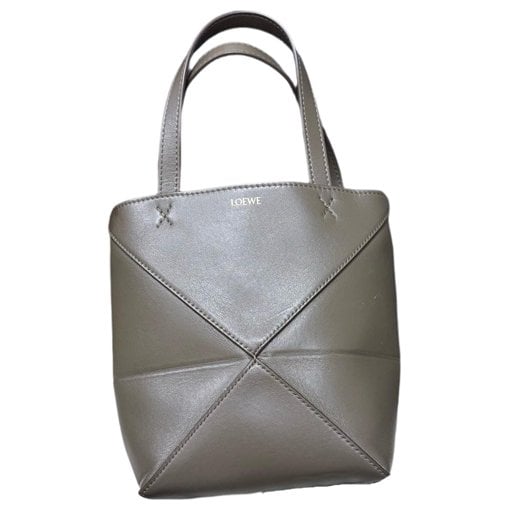 Loewe Puzzle Fold leather tote