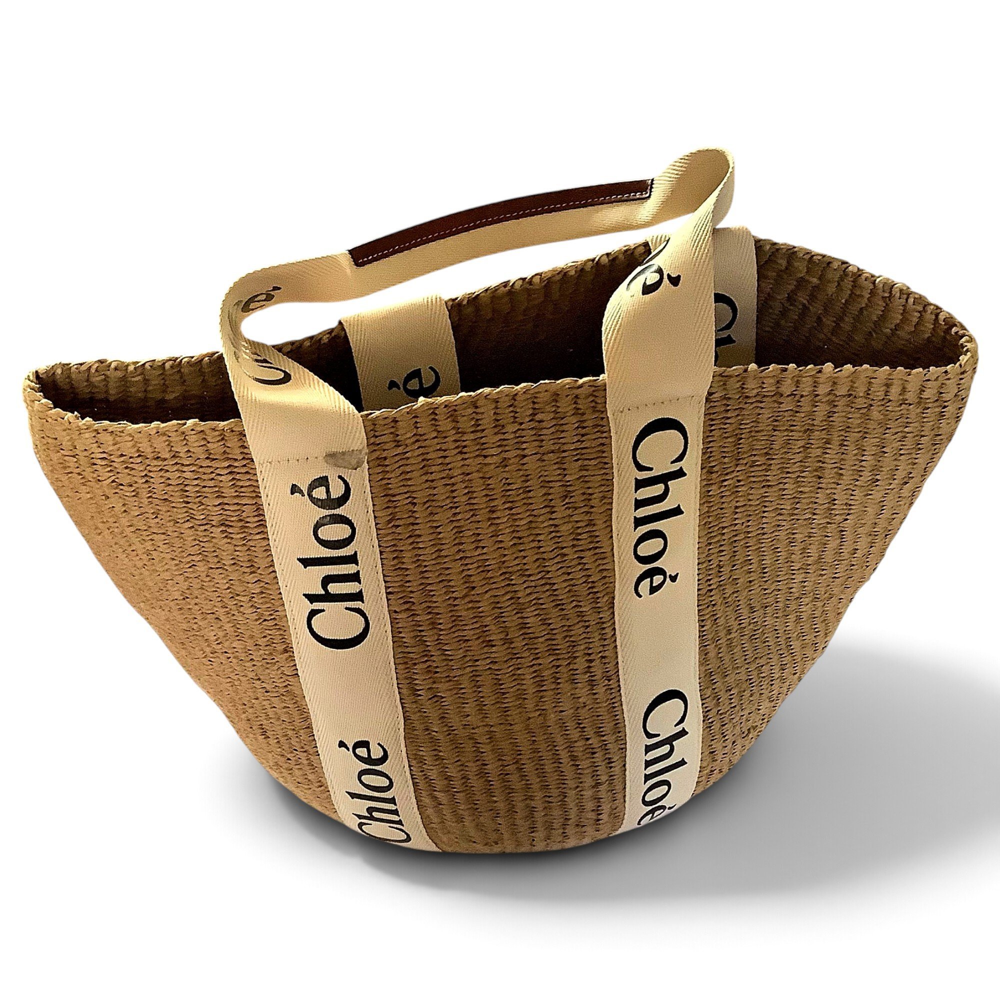 Chloe Woody Basket tote