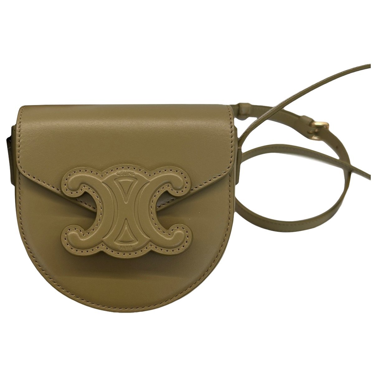 SAC 16 BESACE leather handbag