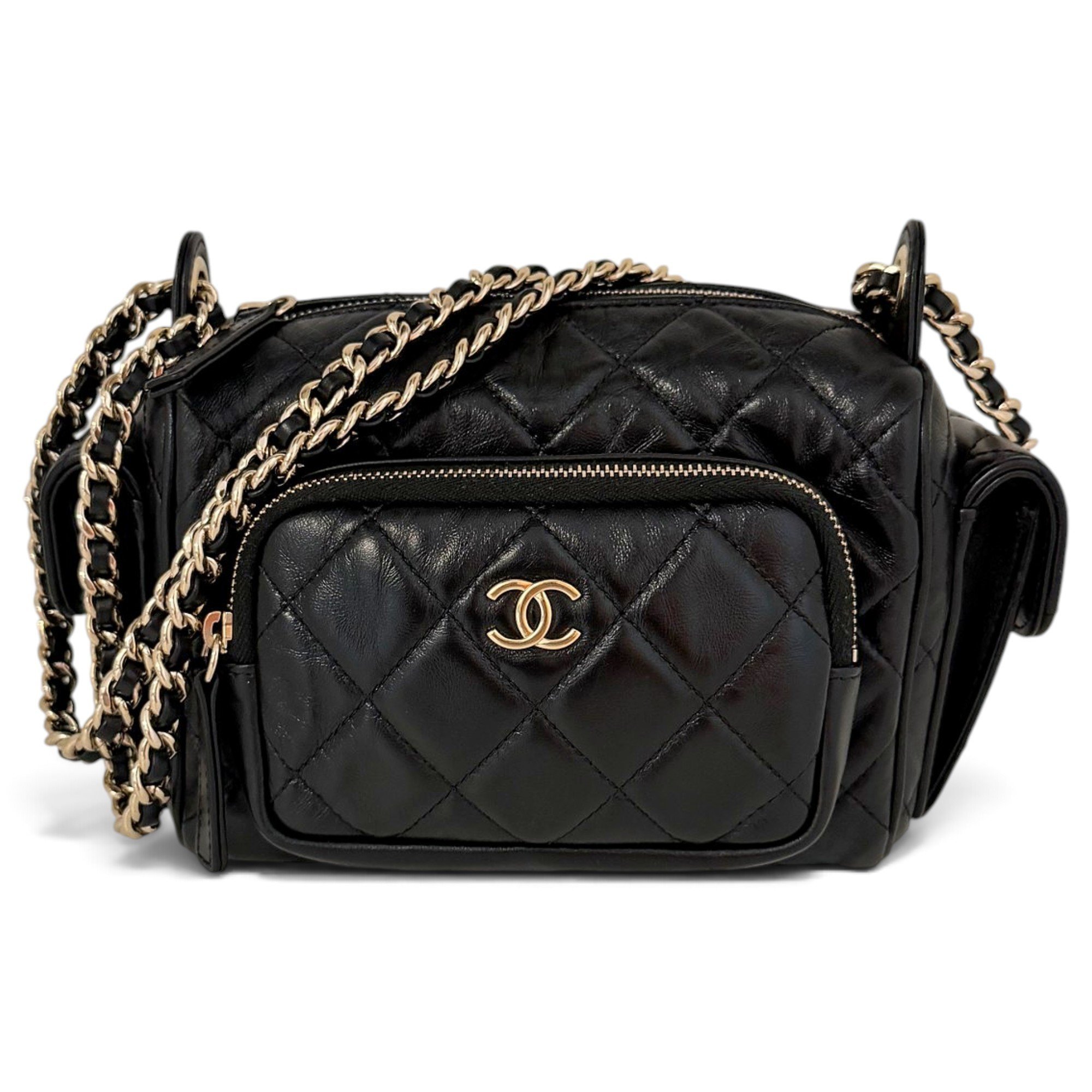 Leather crossbody bag