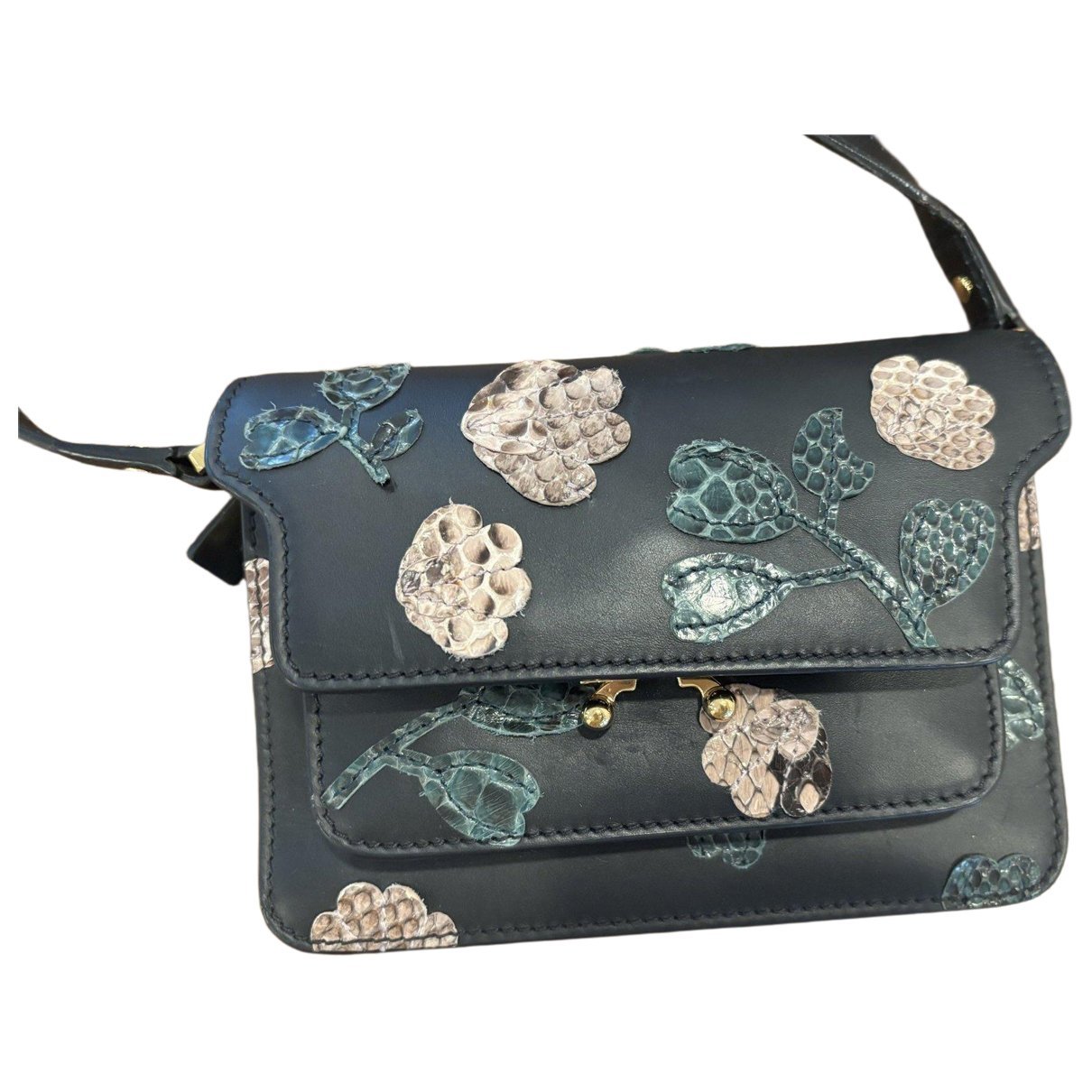 Marni Trunk leather handbag