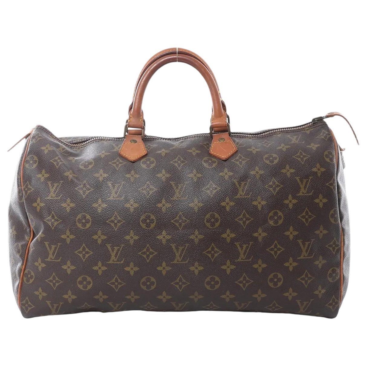 Speedy leather handbag