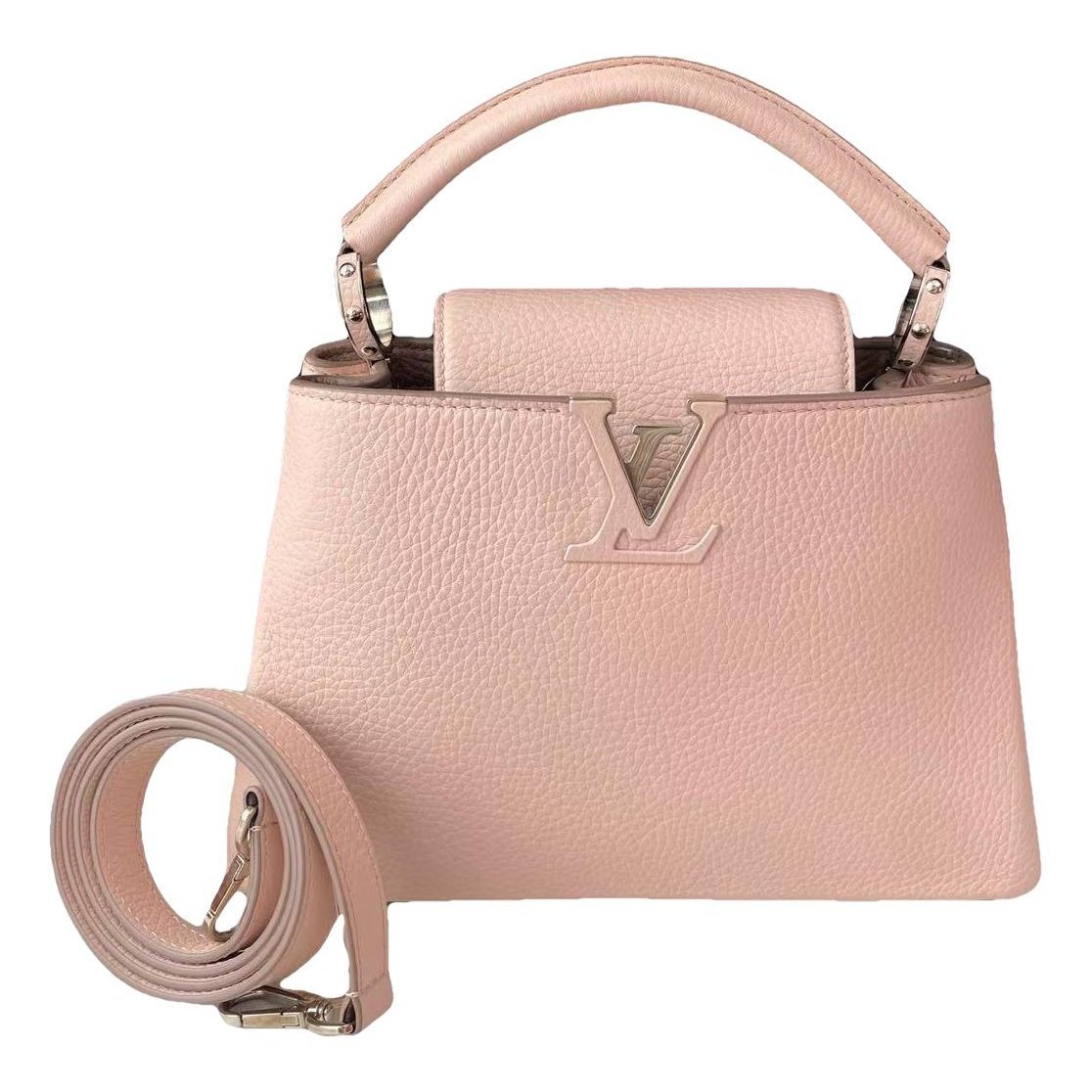 Capucines leather handbag