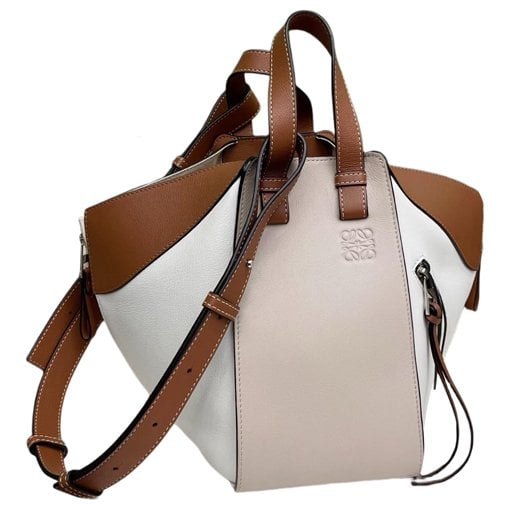 Hammock leather handbag