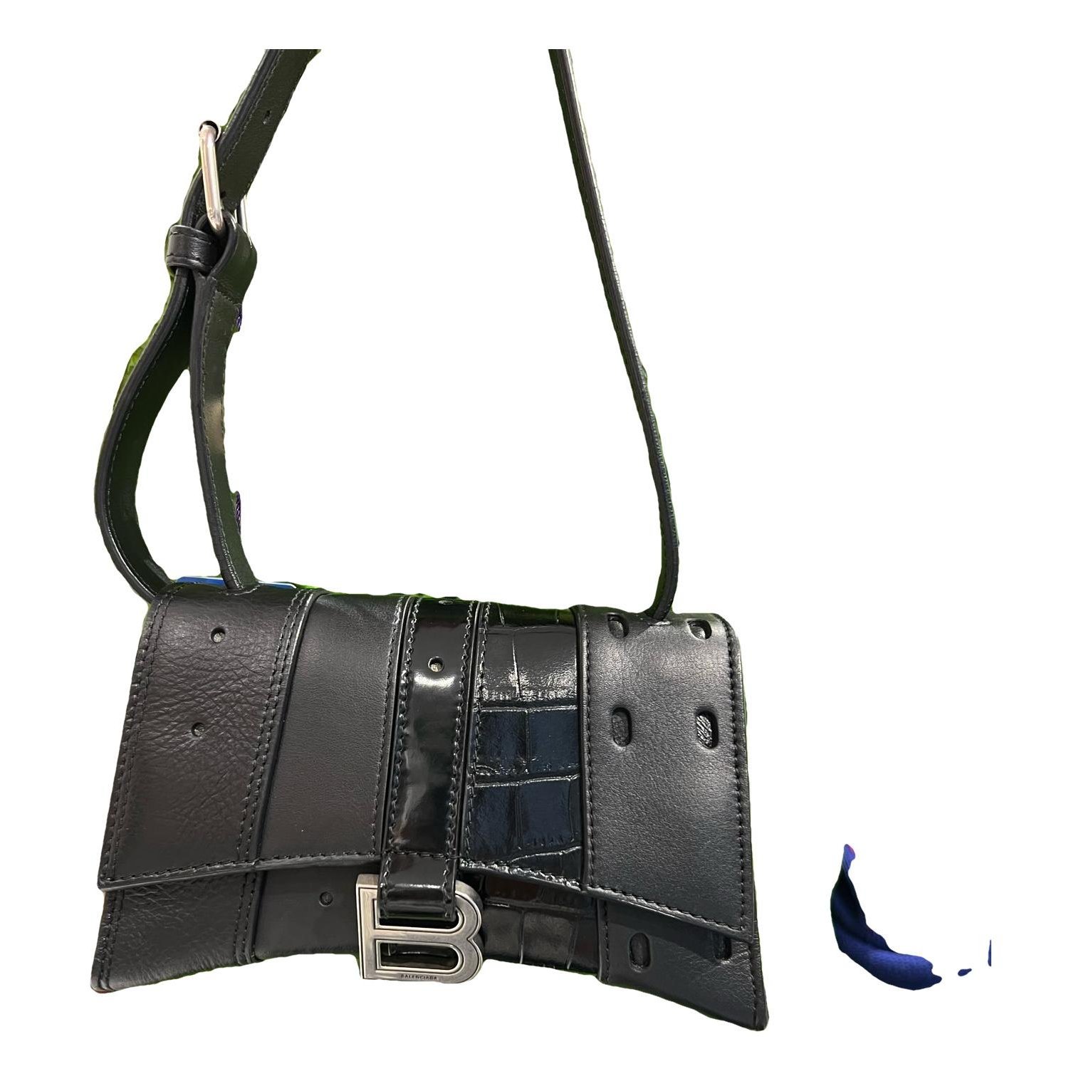Balenciaga Hourglass leather handbag