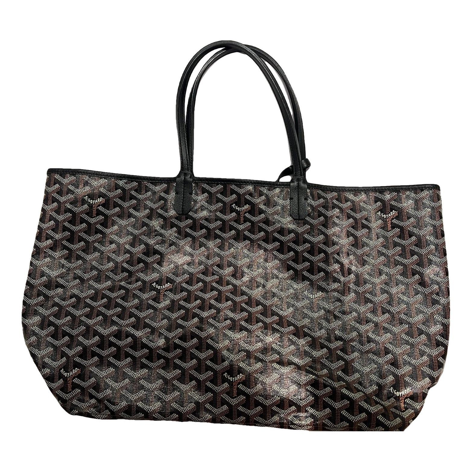 Goyard Saint-Louis leather tote