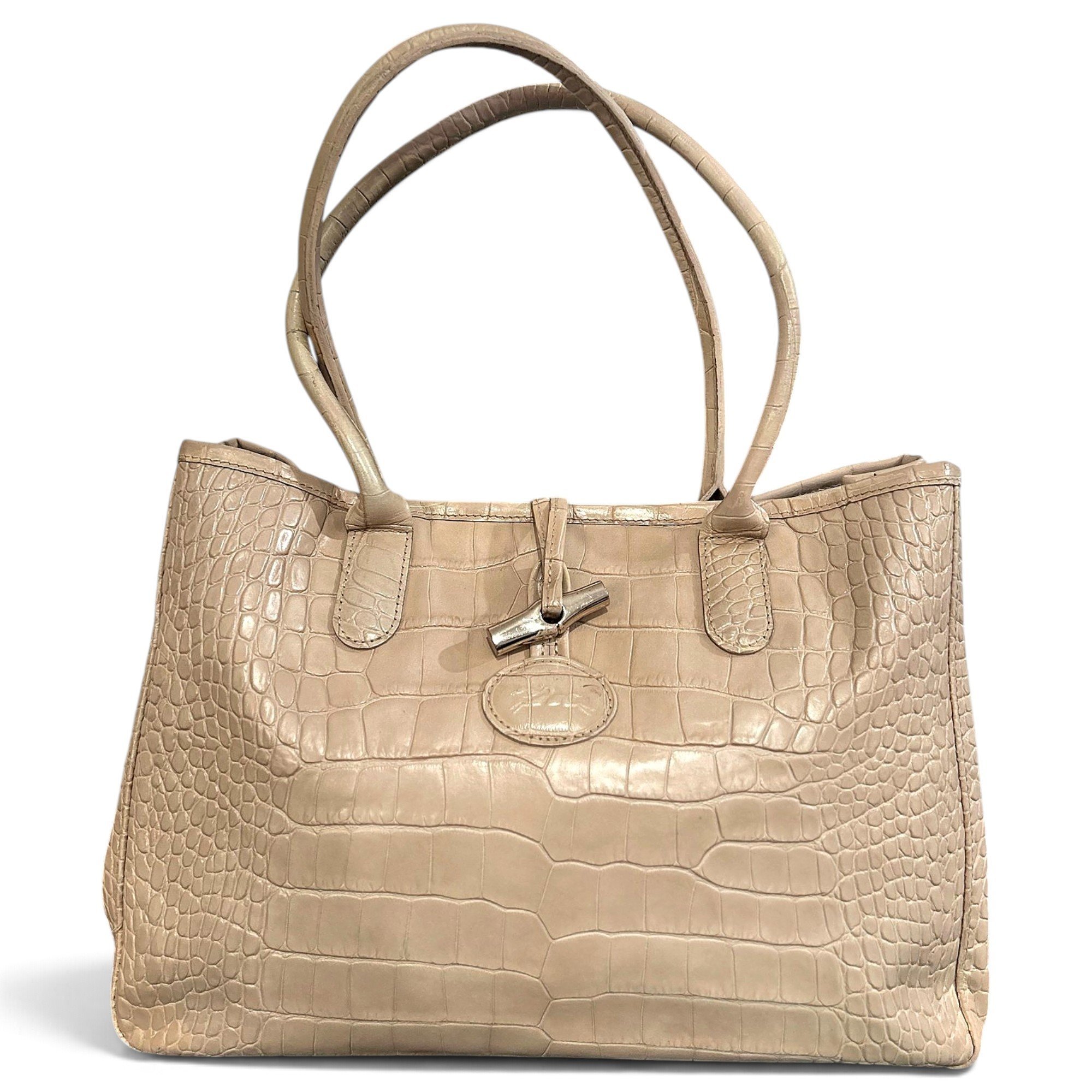 Longchamp Roseau leather tote