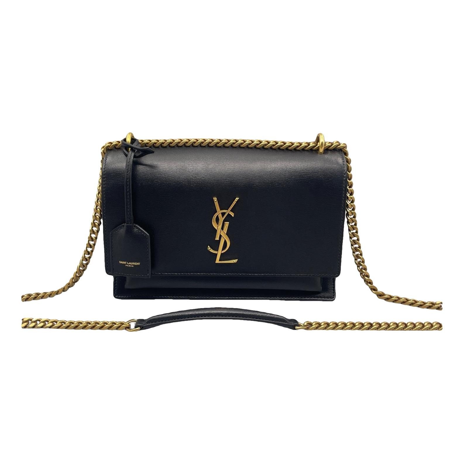 Sunset leather handbag