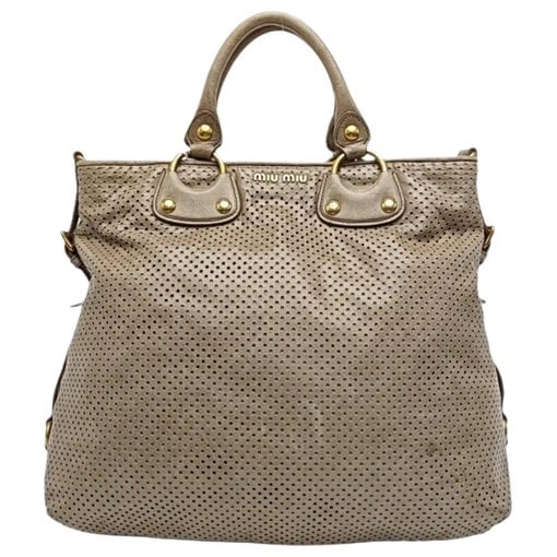 Leather handbag