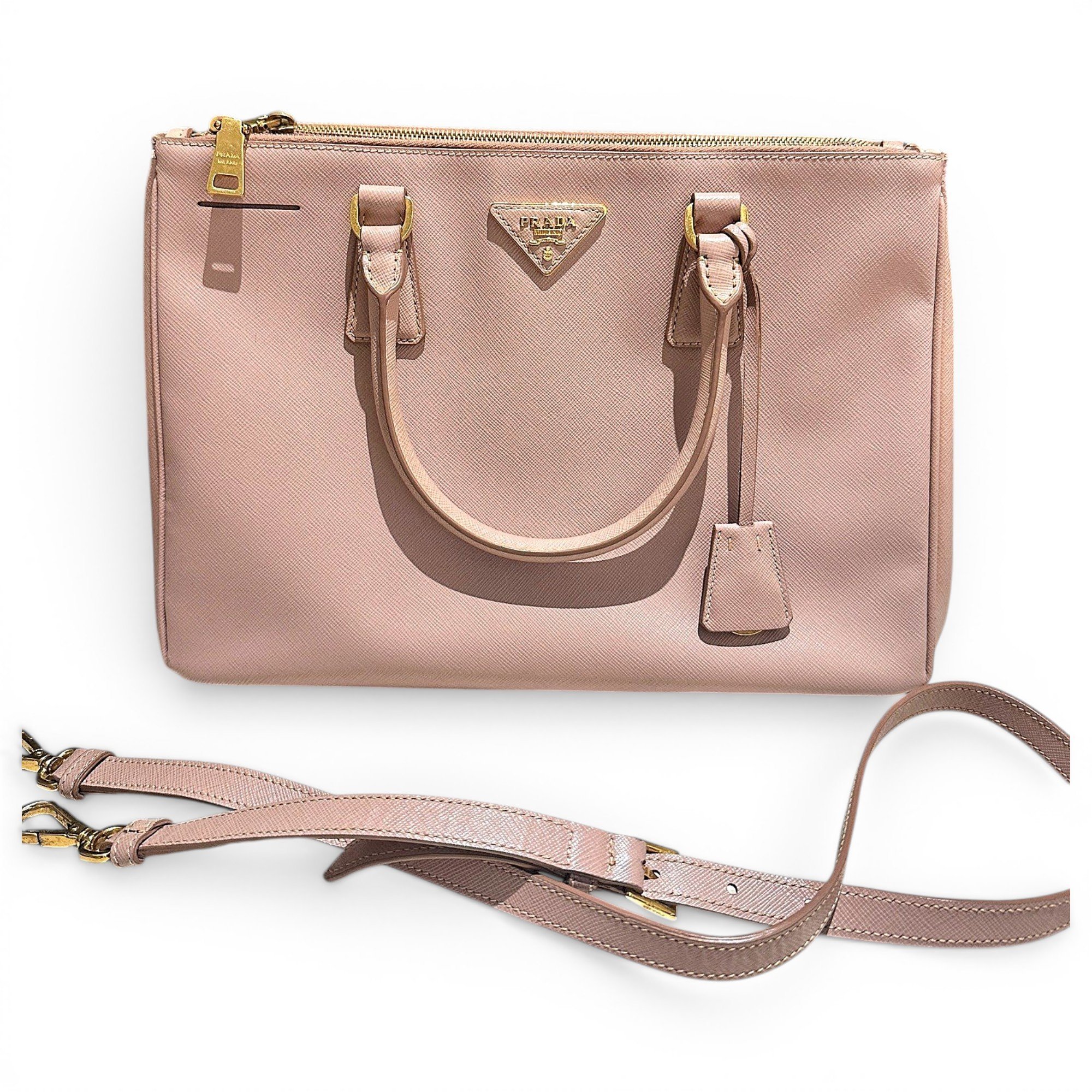 Galleria leather handbag