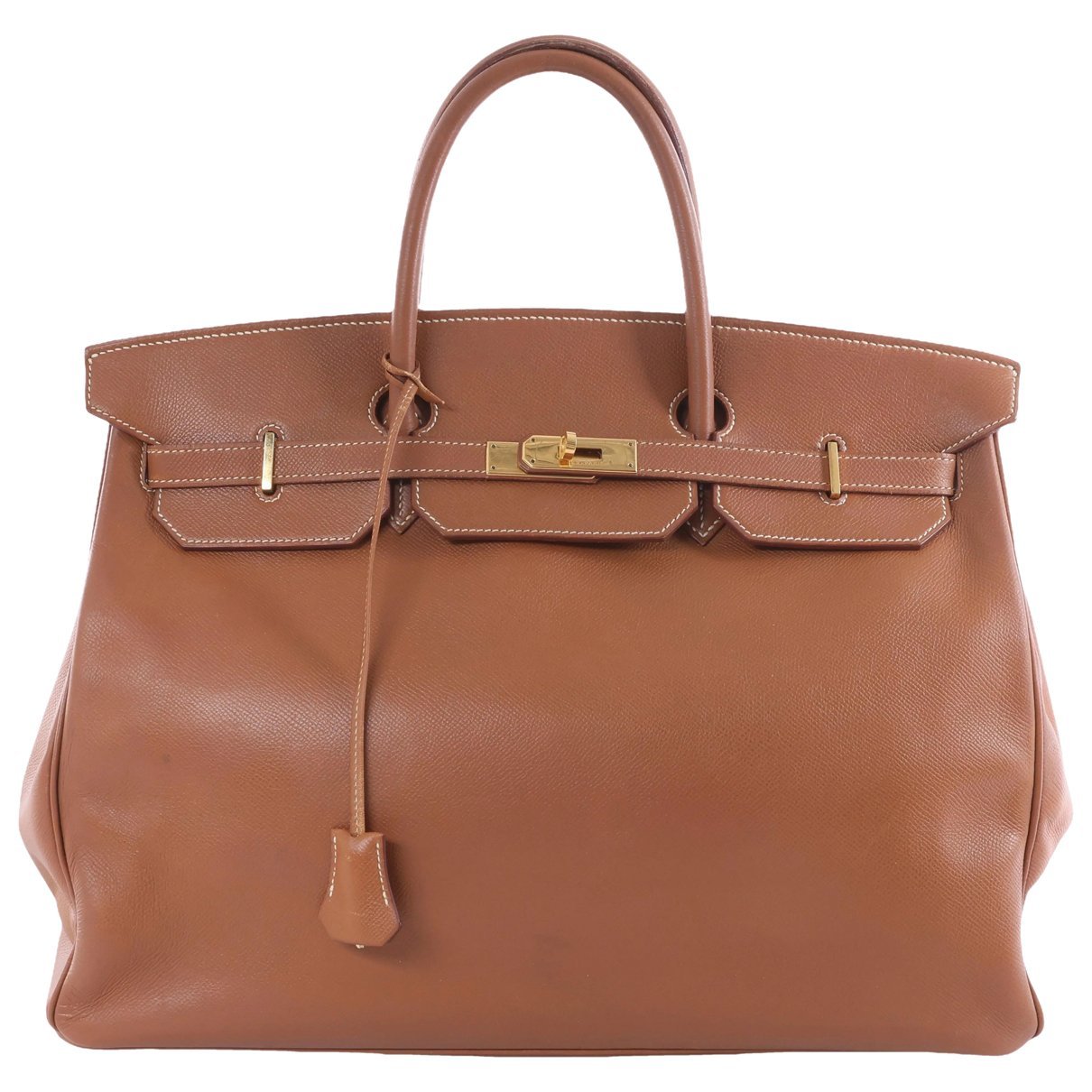 Birkin 40 leather handbag