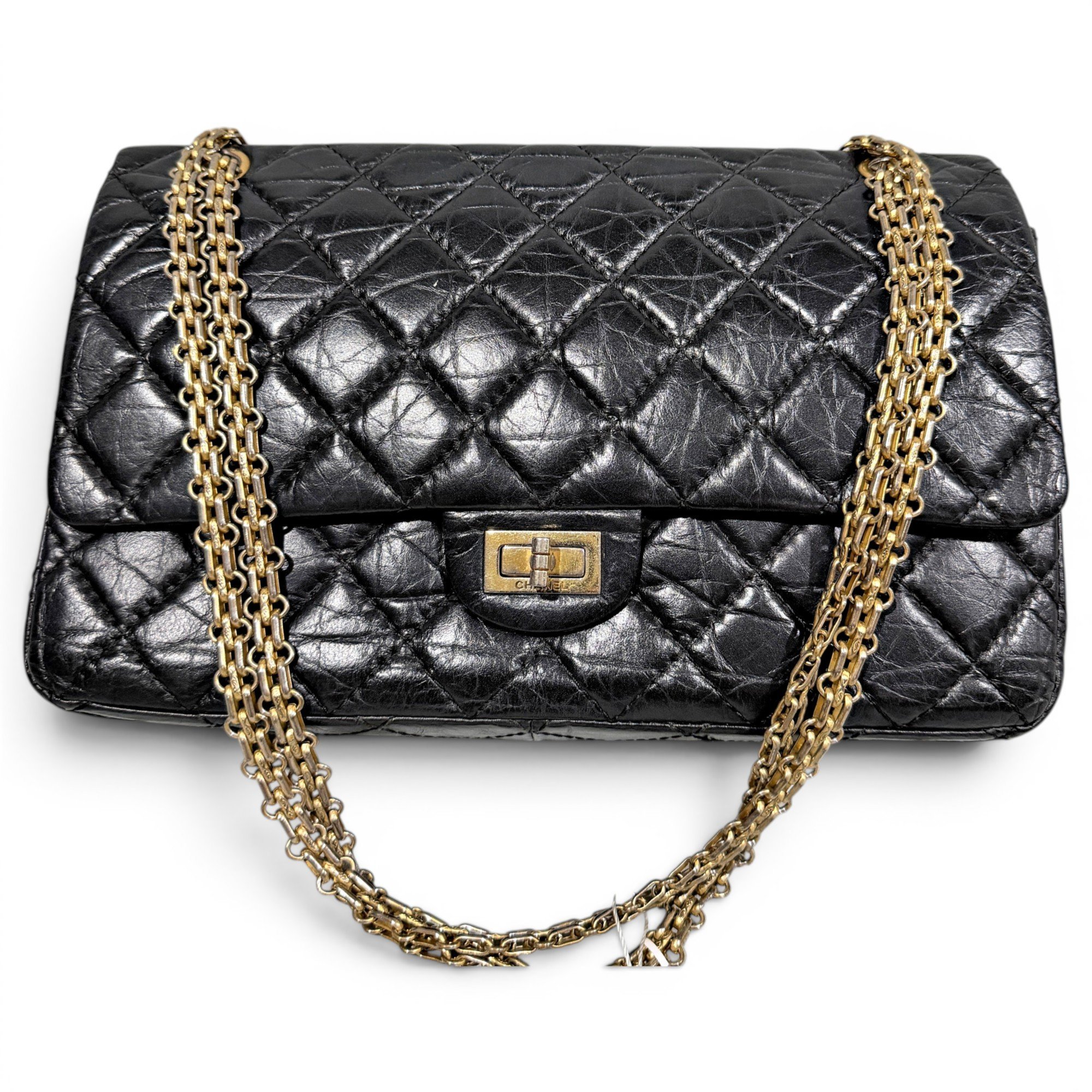 2.55 leather handbag