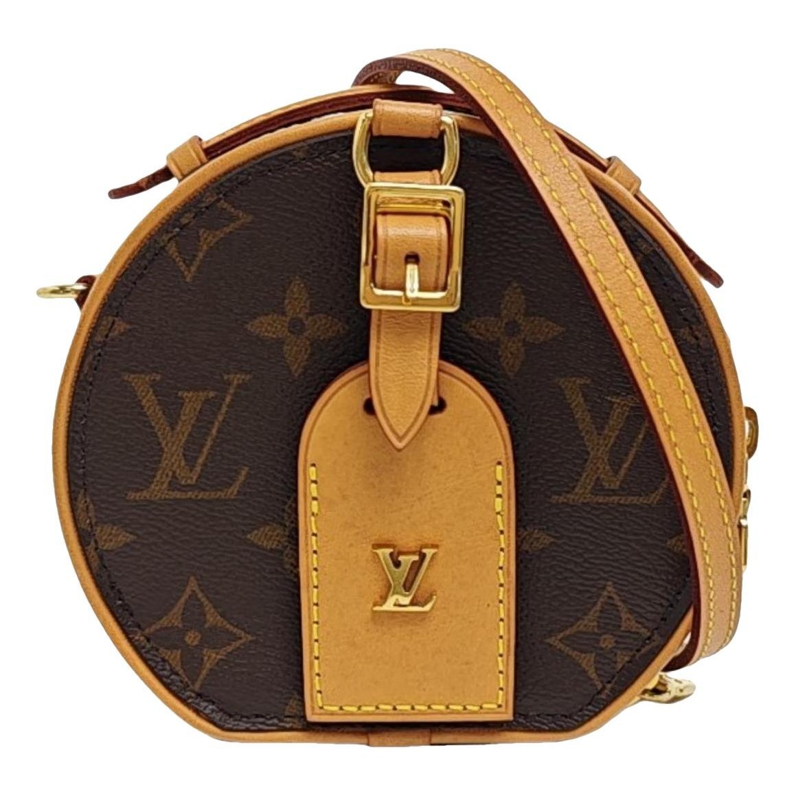 Micro boite chapeau leather handbag