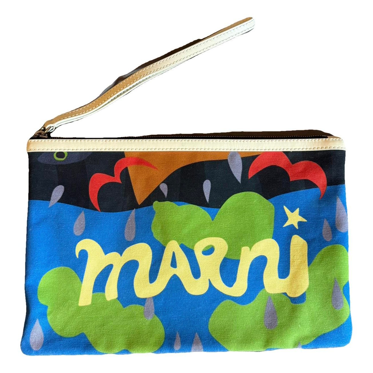 Marni Cloth clutch bag