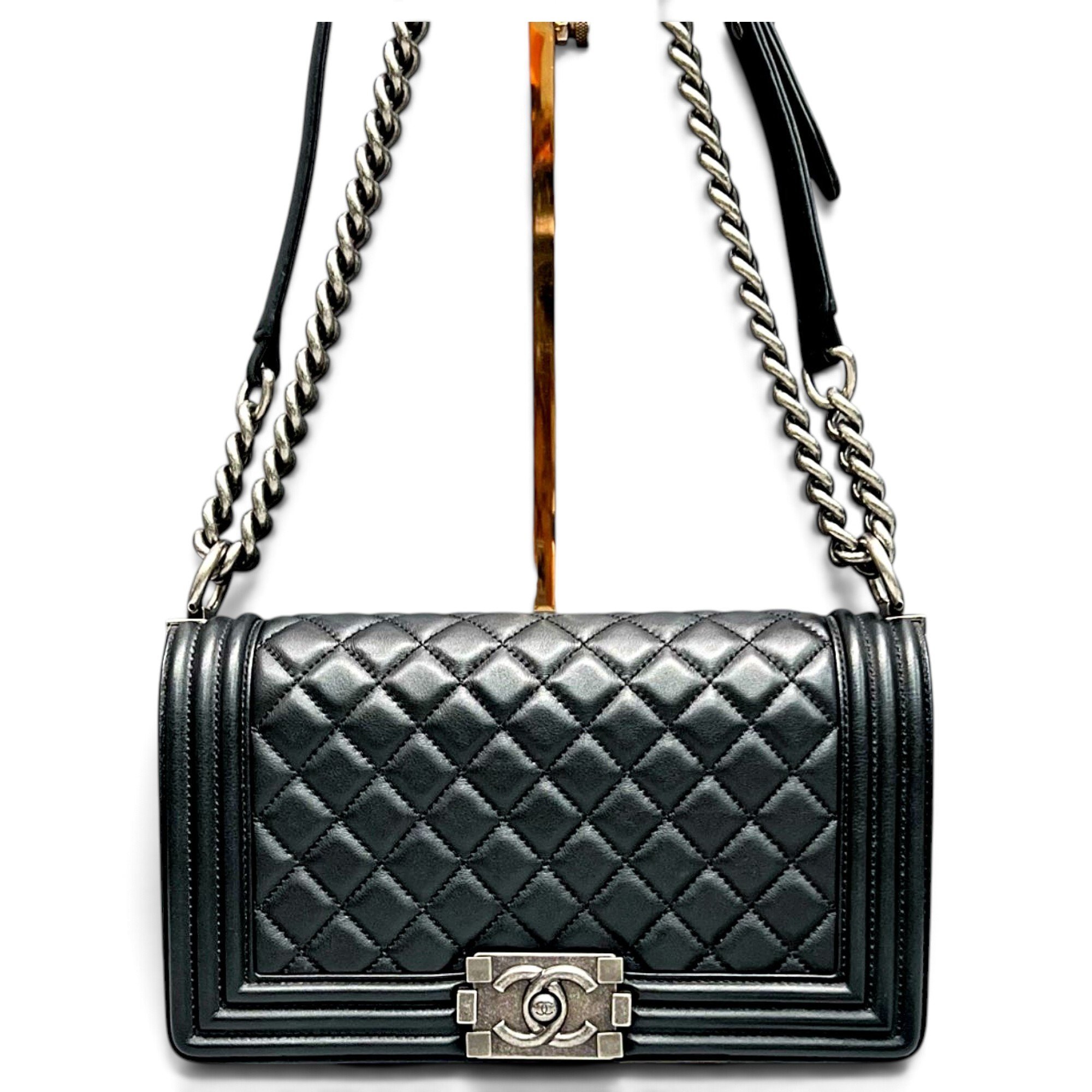 Boy leather handbag