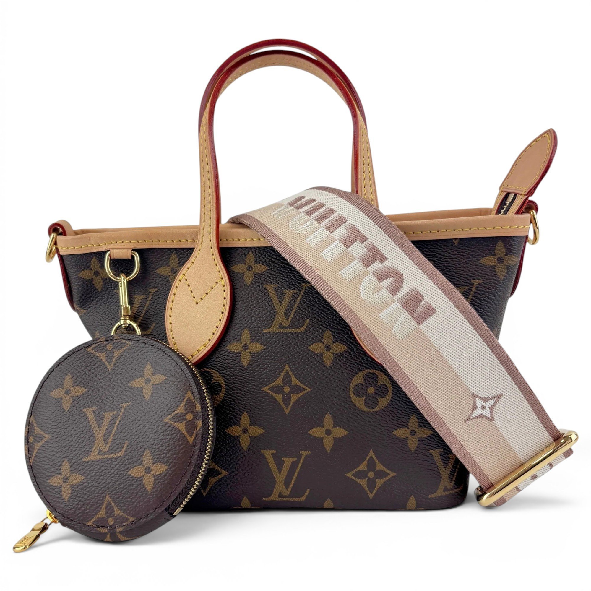 Neverfull leather crossbody bag