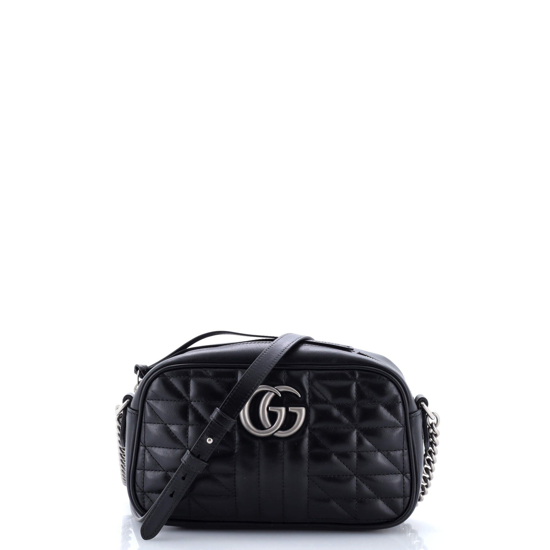Gucci GG Marmont Shoulder Bag Mixed Matelasse Leather Small