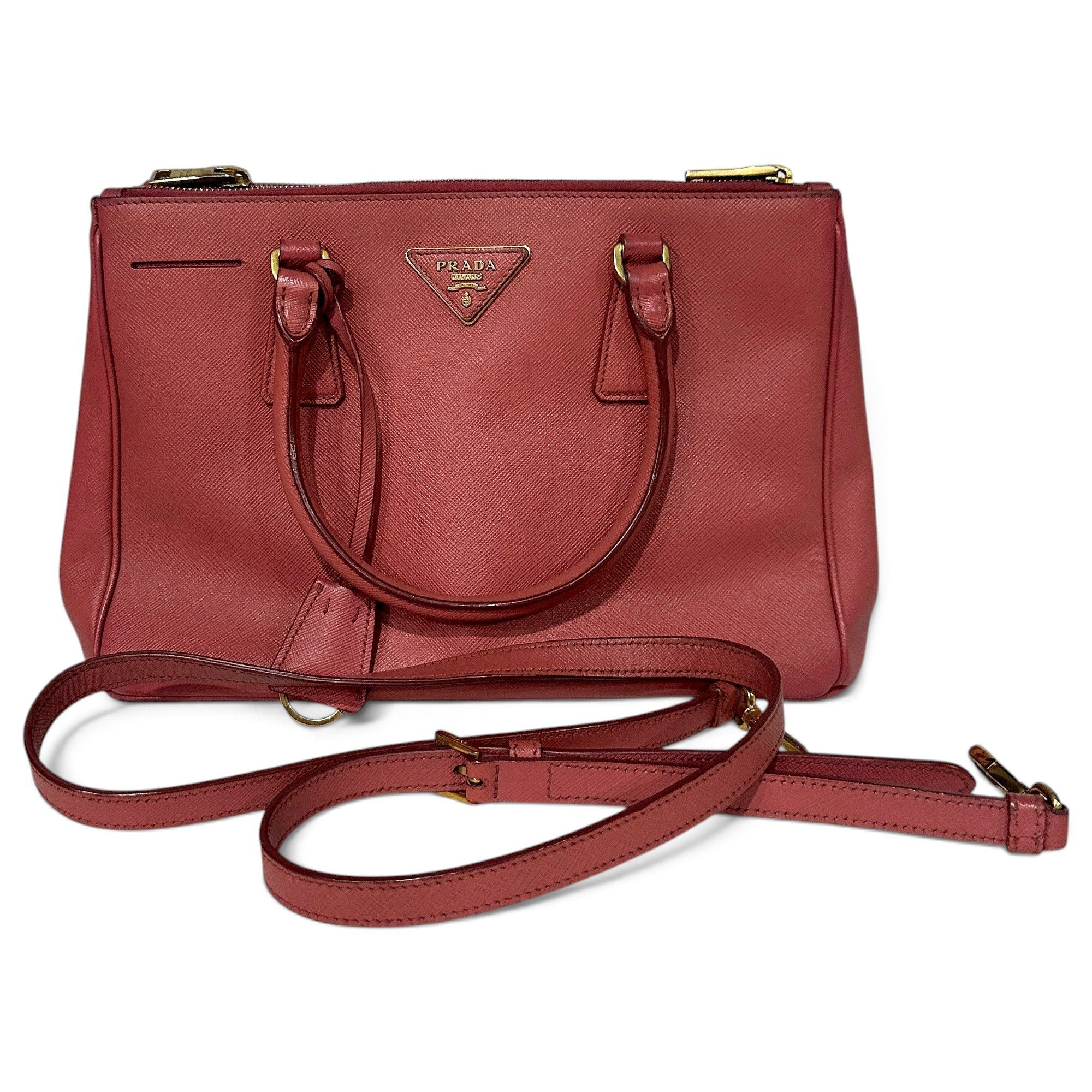 Galleria leather handbag