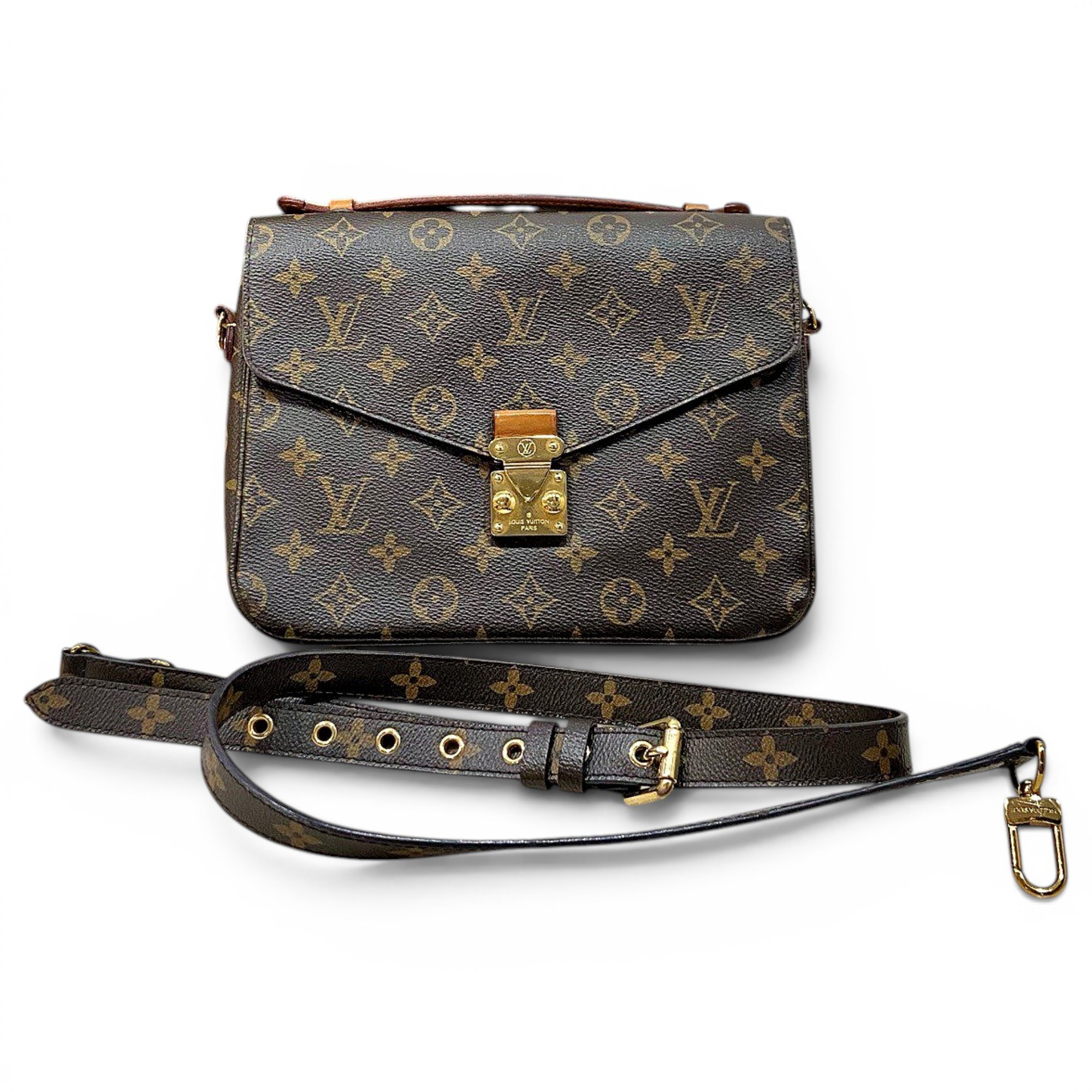 Metis leather handbag