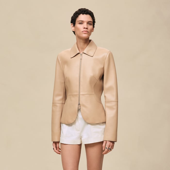 Beige Camel Equestrian Jacket
