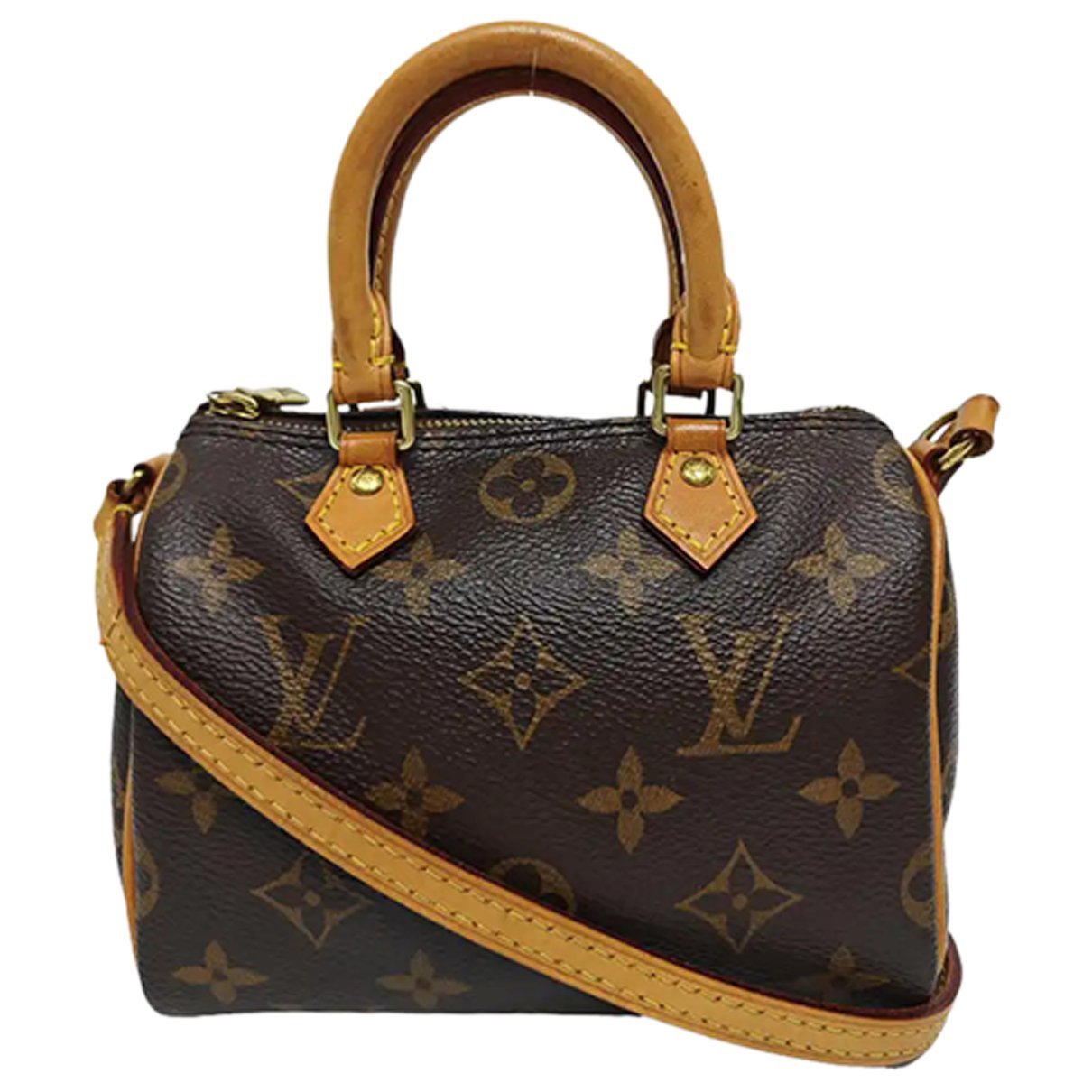Nano Speedy / Mini HL leather handbag