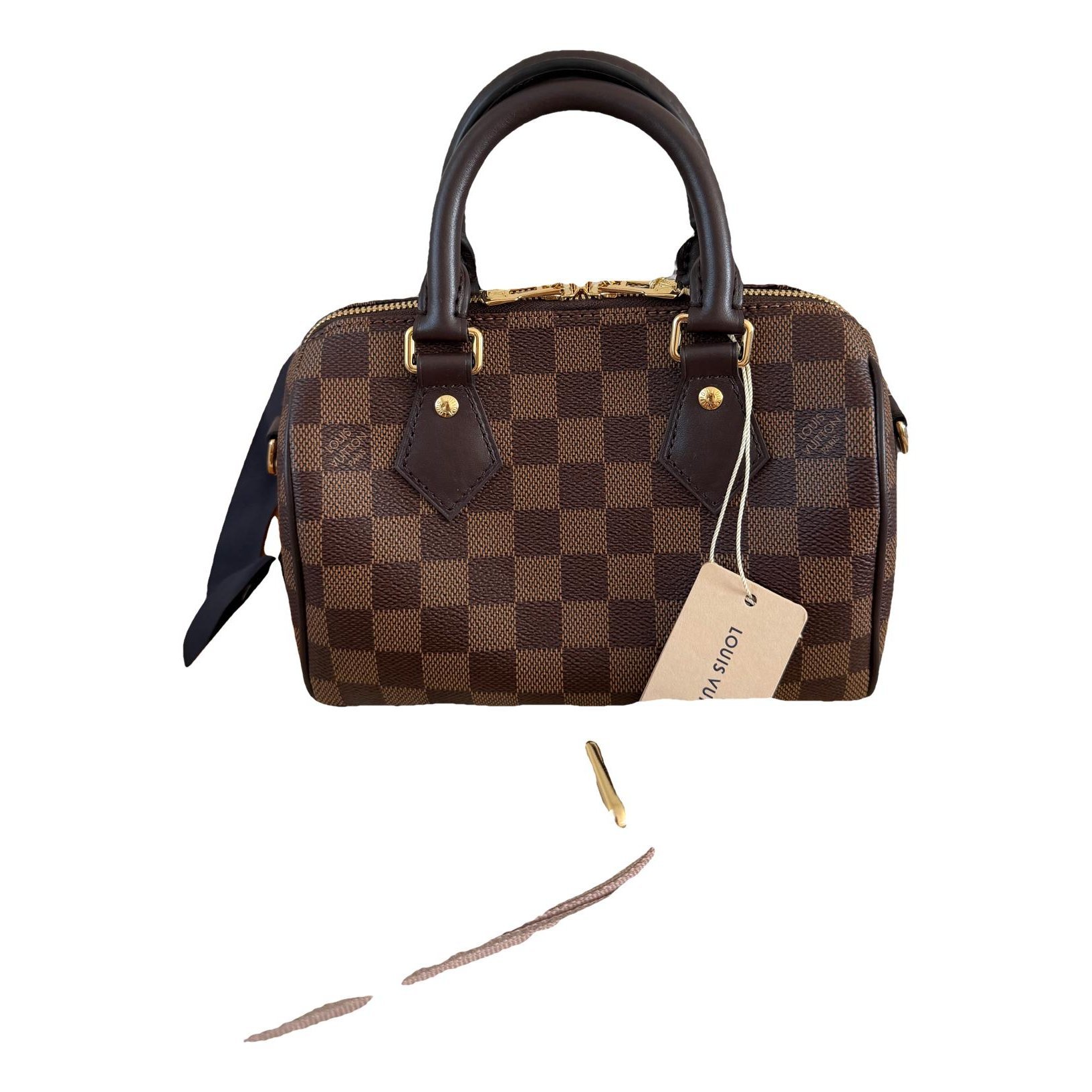 Louis Vuitton Speedy Bandoulière leather crossbody bag