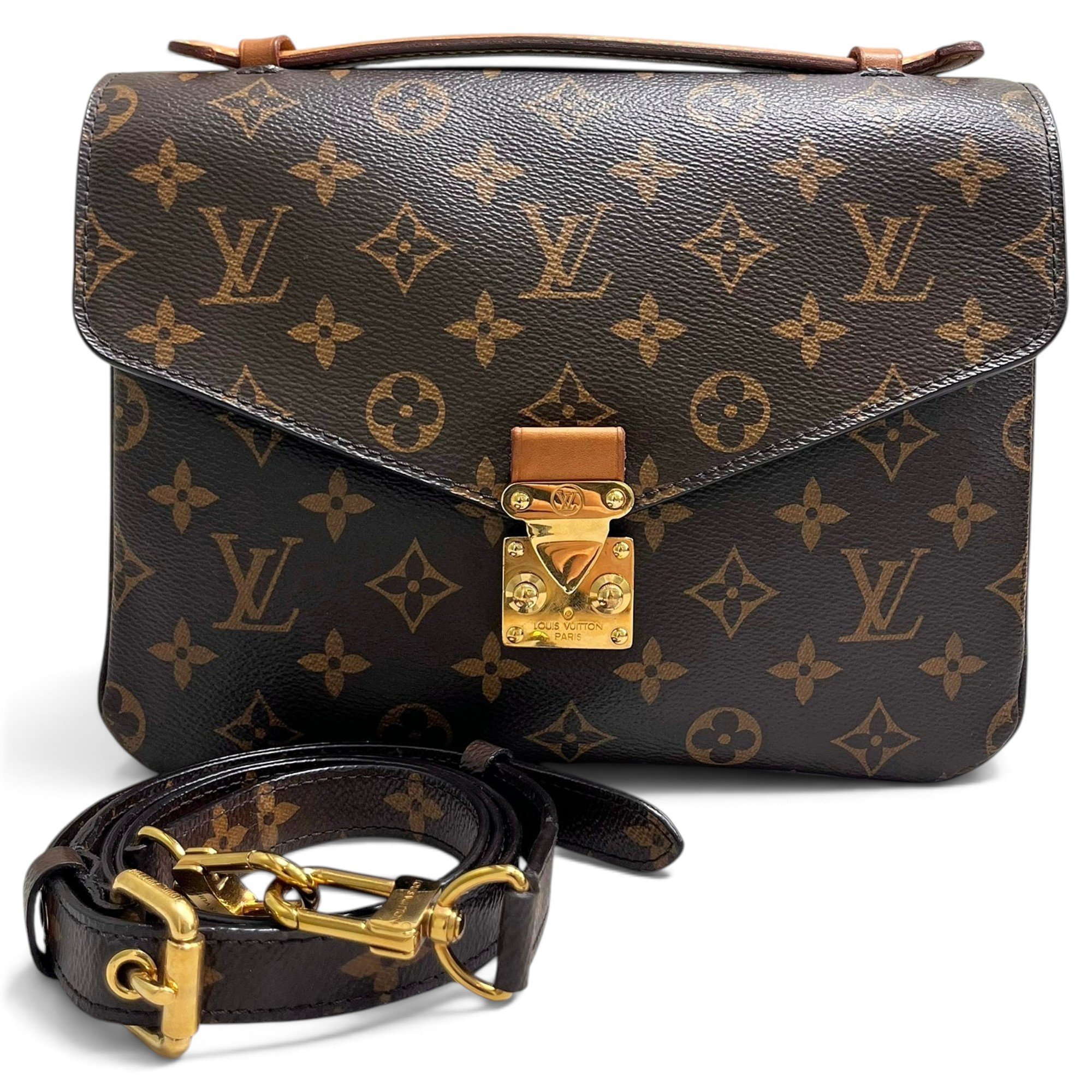 Metis leather handbag