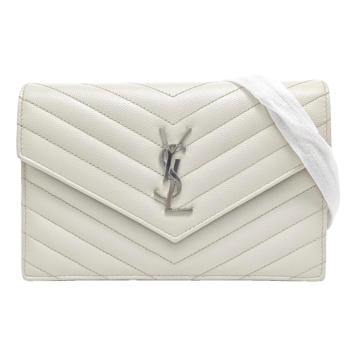 Portefeuille enveloppe leather handbag