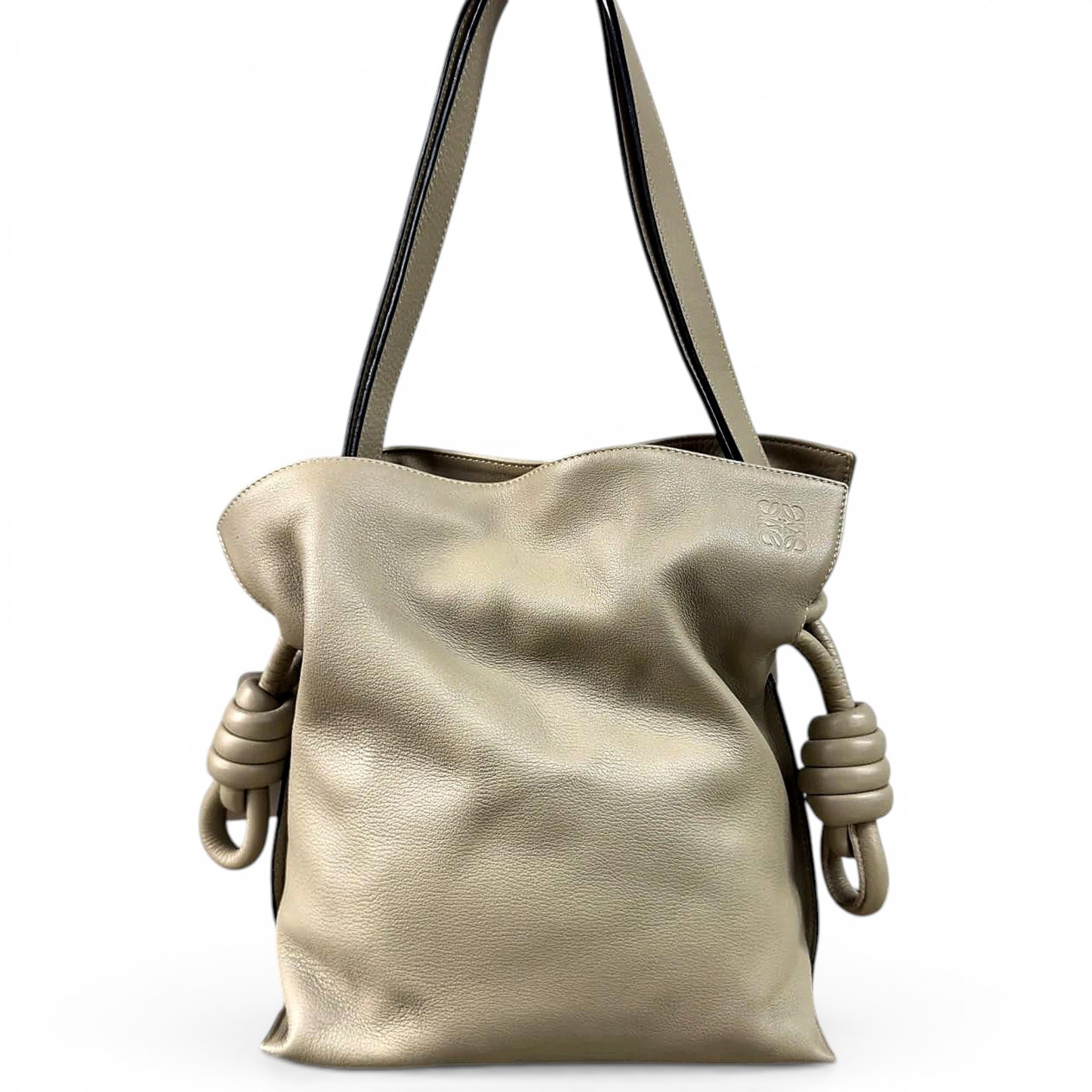 Flamenco leather handbag