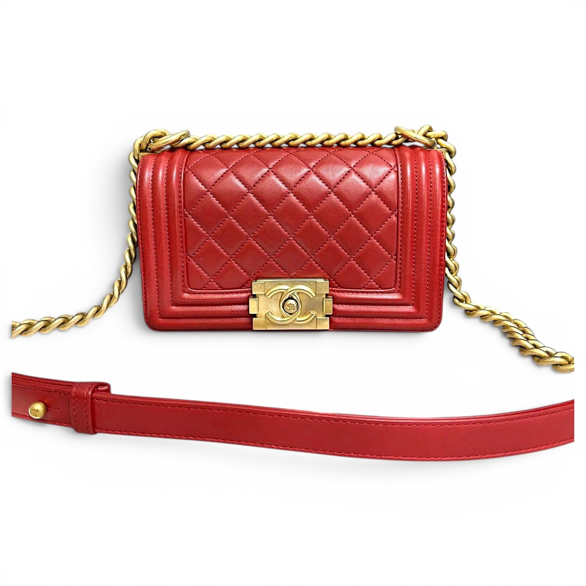 Boy leather handbag