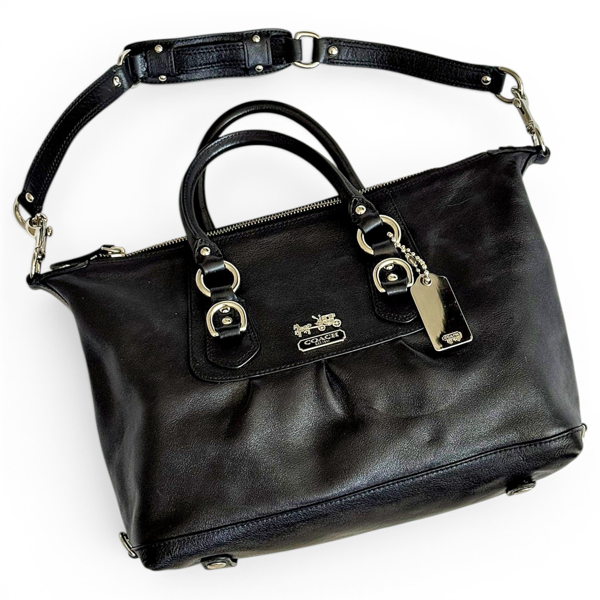 Madison leather handbag