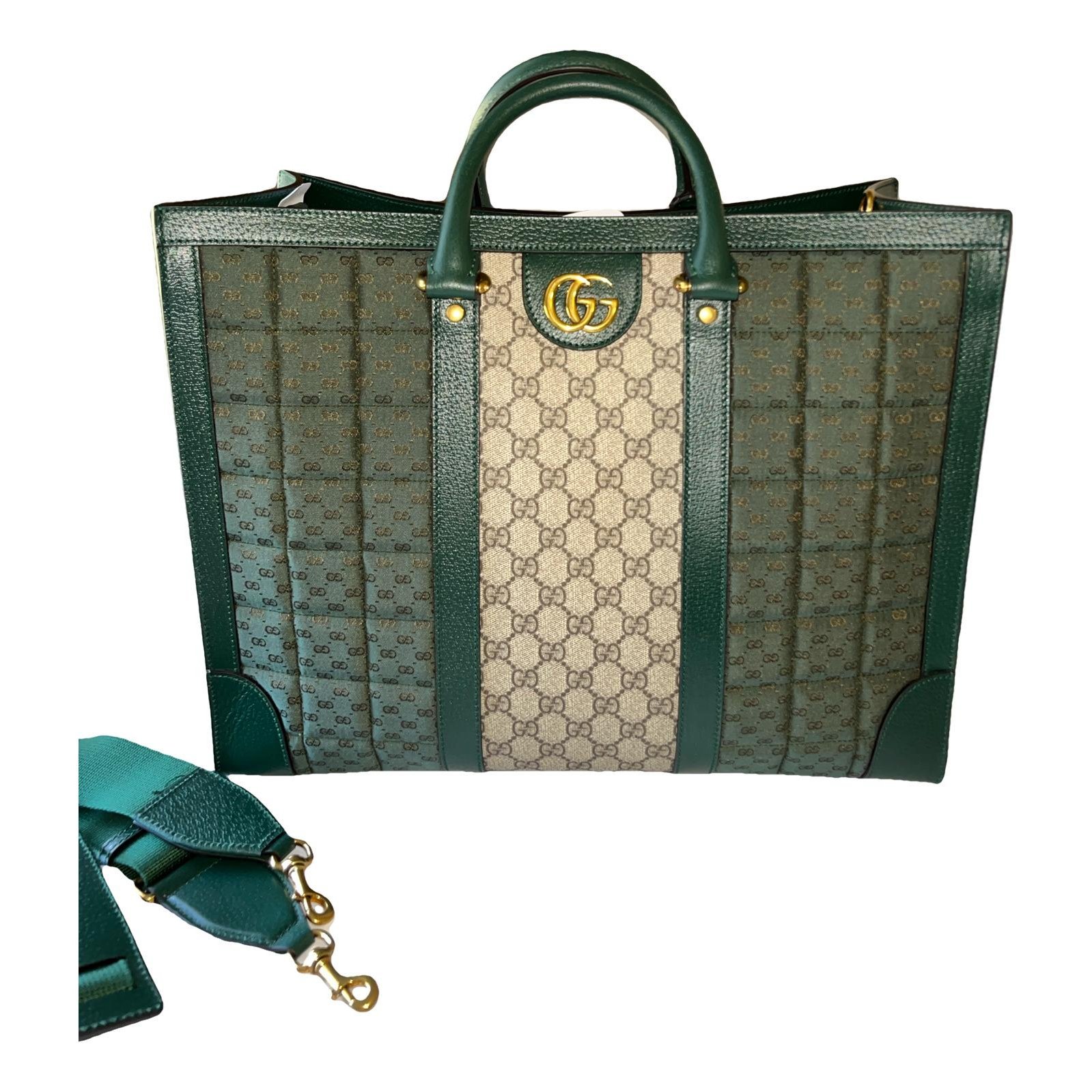 Leather tote