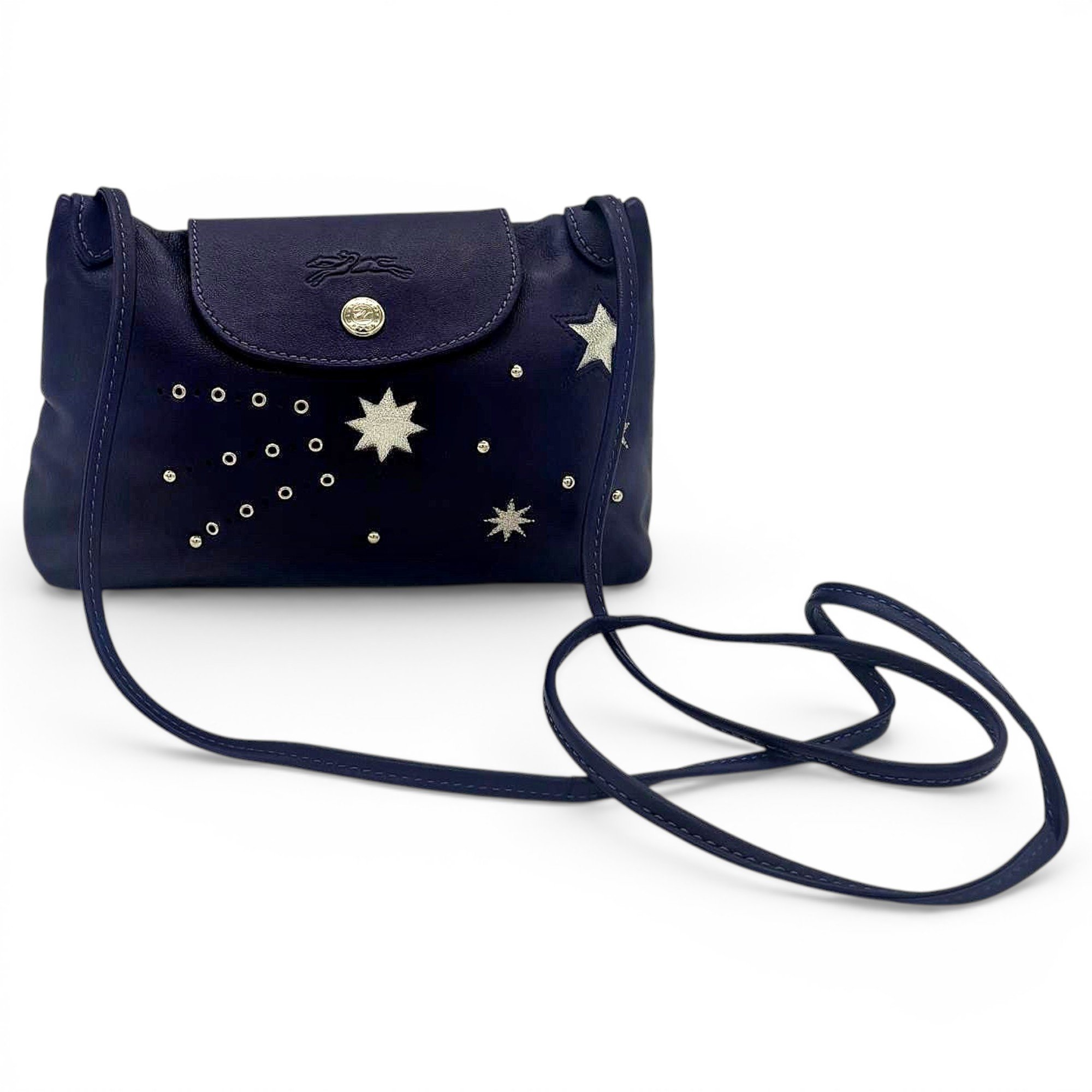 Pliage leather handbag